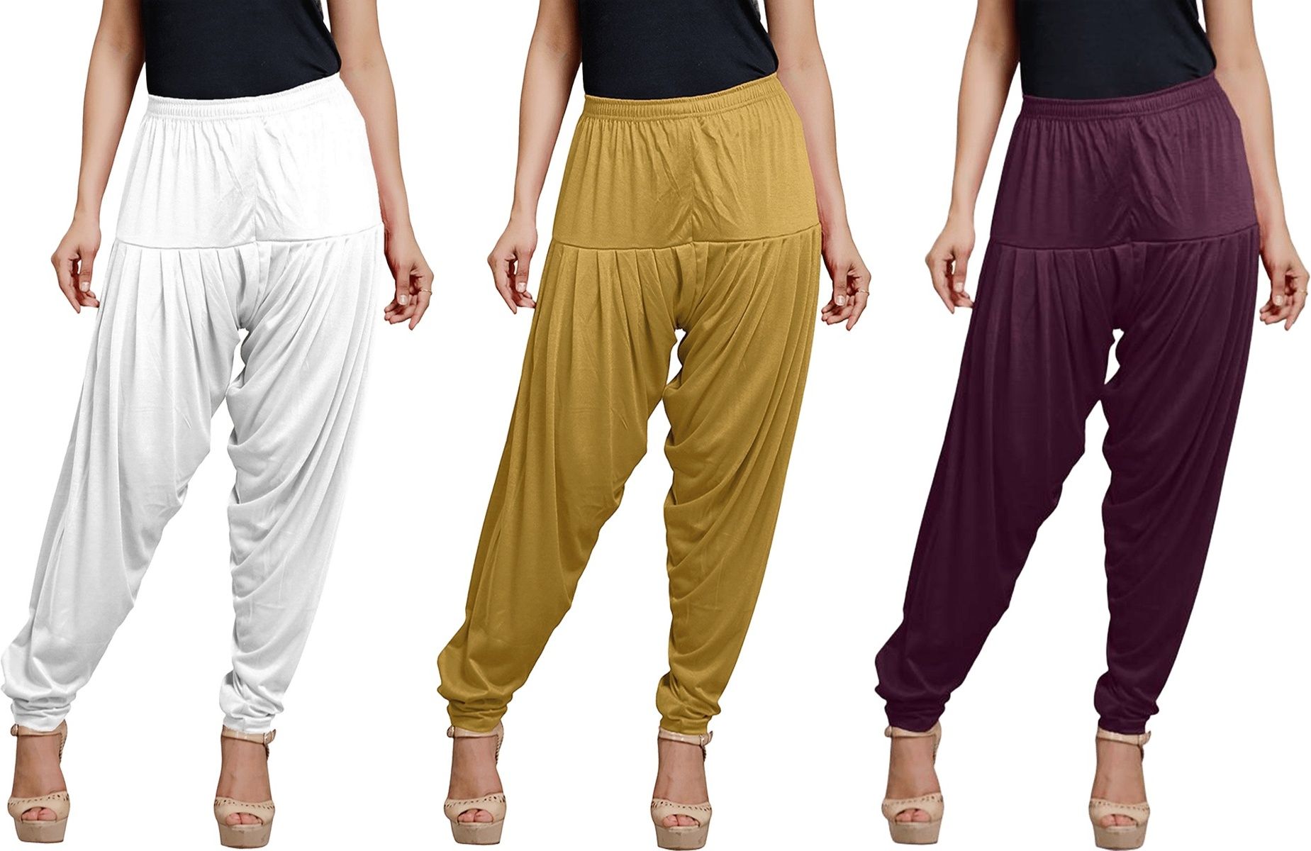 zyna Viscose Rayon Solid Patiala-picture-39