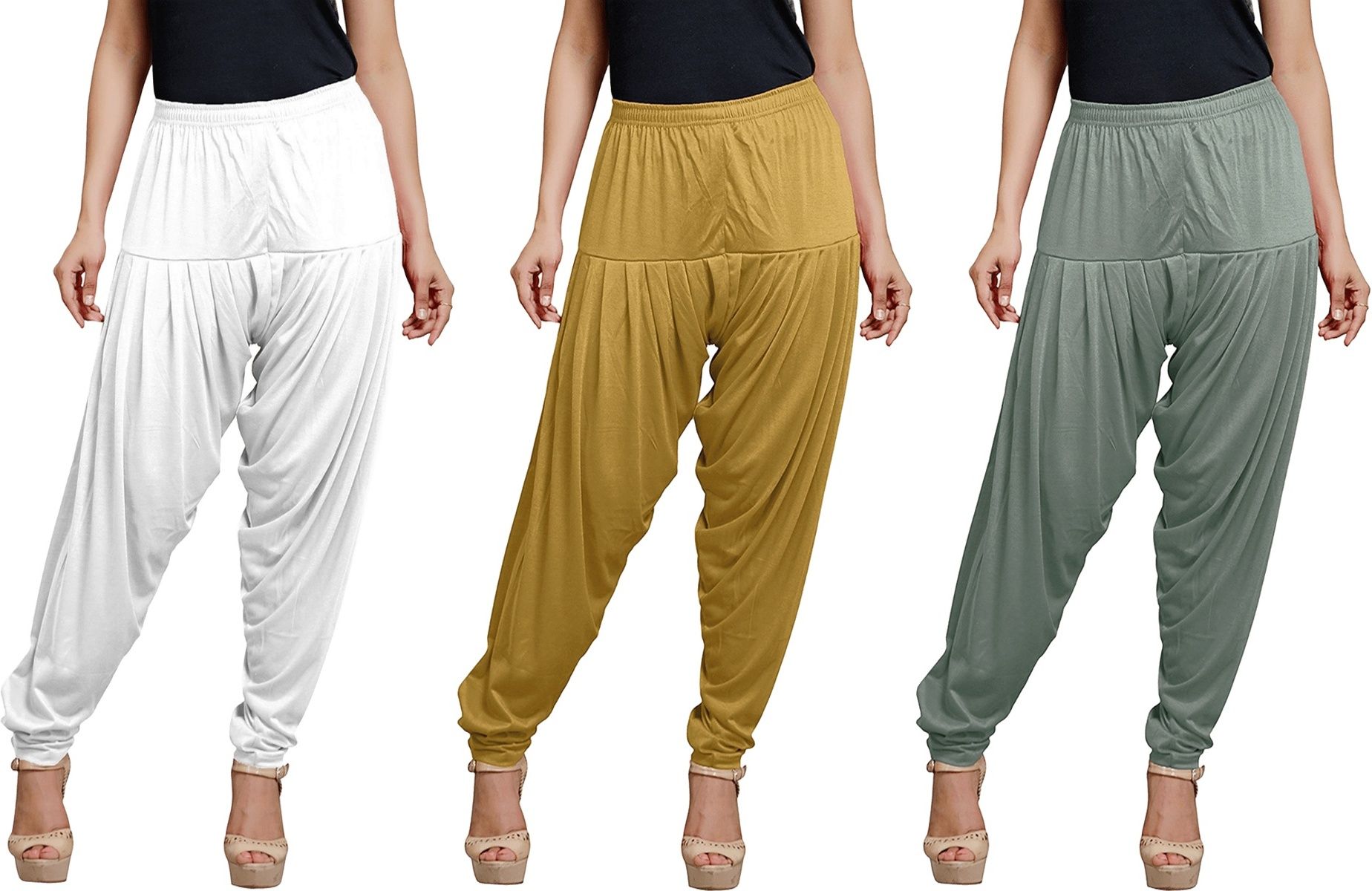zyna Viscose Rayon Solid Patiala-picture-28