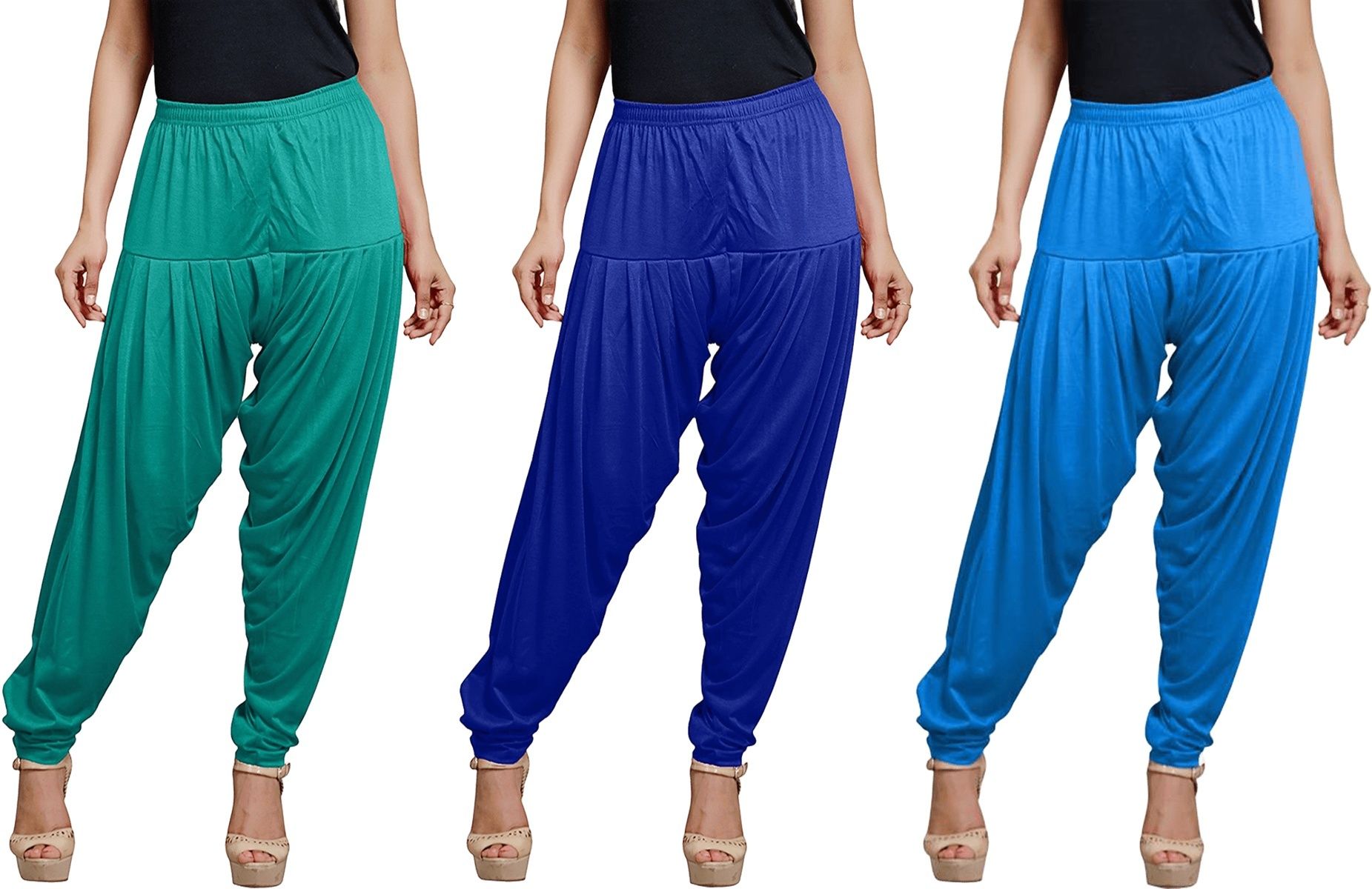 zyna Viscose Rayon Solid Patiala-picture-32