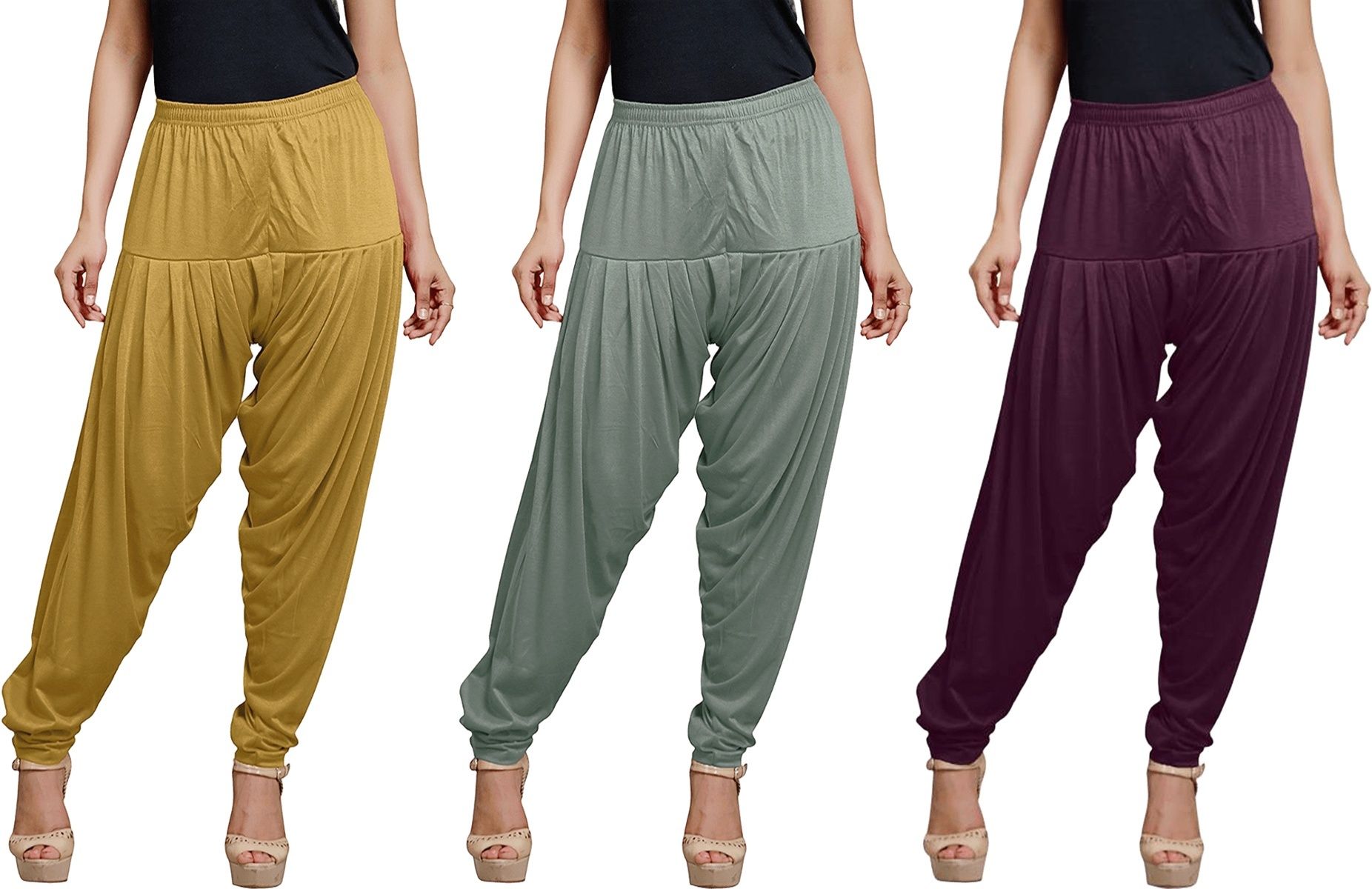 zyna Viscose Rayon Solid Patiala-picture-35