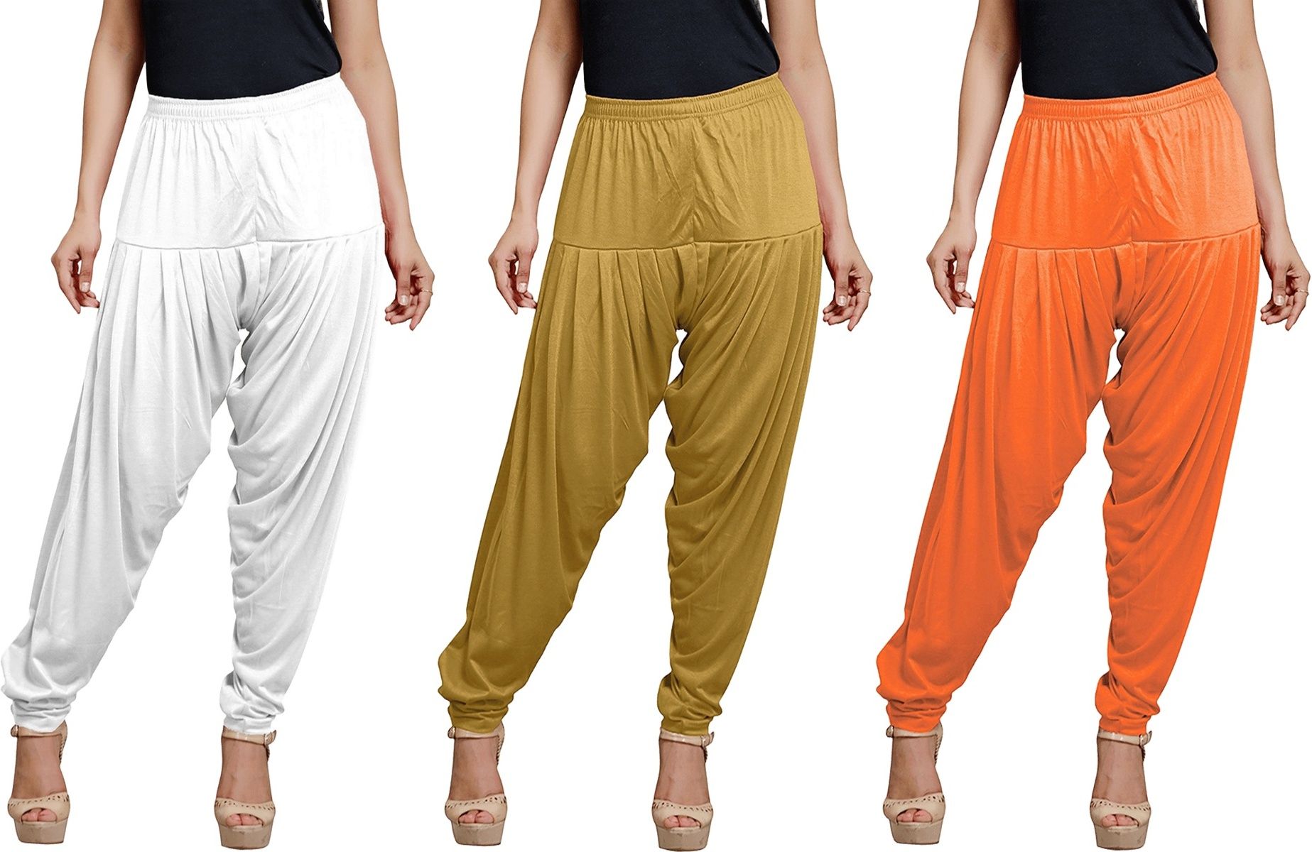 fashionstudio Viscose Rayon Solid Patiala-picture-21