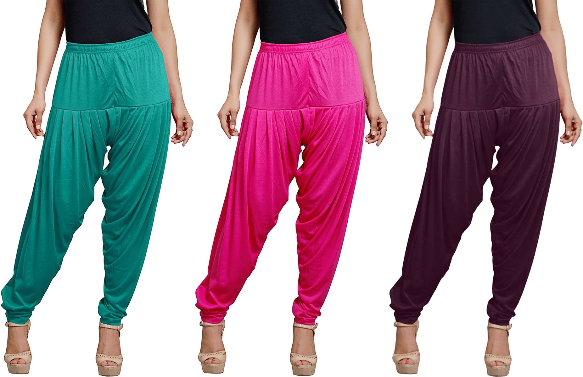 zyna Viscose Rayon Solid Patiala-picture-15
