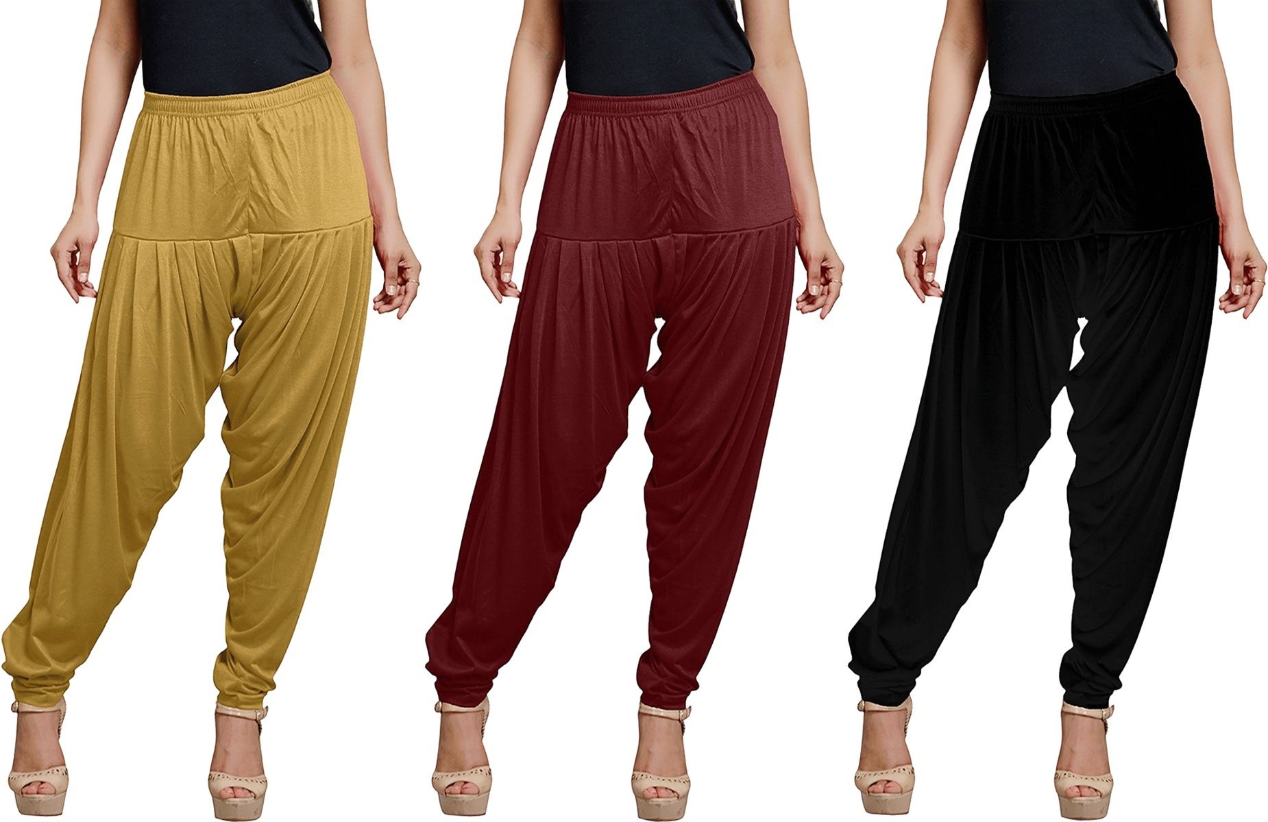 zyna Viscose Rayon Solid Patiala-picture-29