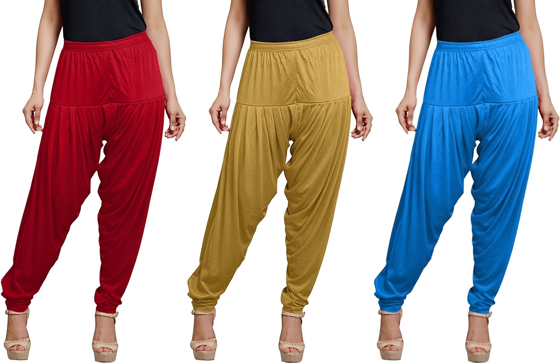zyna Viscose Rayon Solid Patiala-picture-41