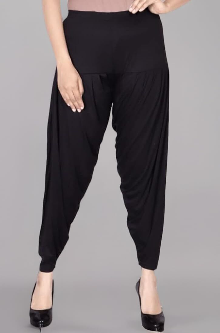 sundar Viscose Rayon Solid Patiala-picture-25