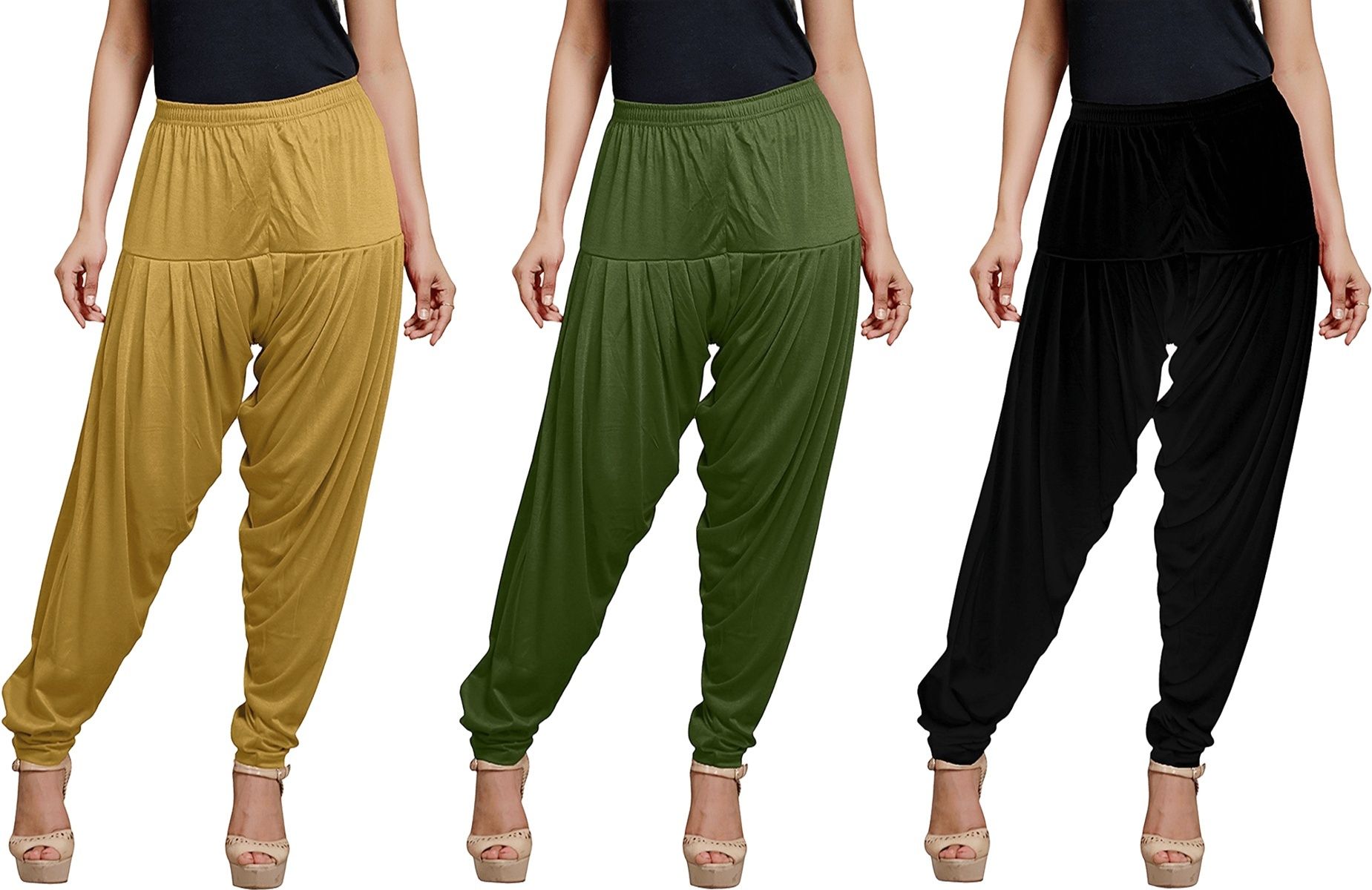 zyna Viscose Rayon Solid Patiala-picture-14