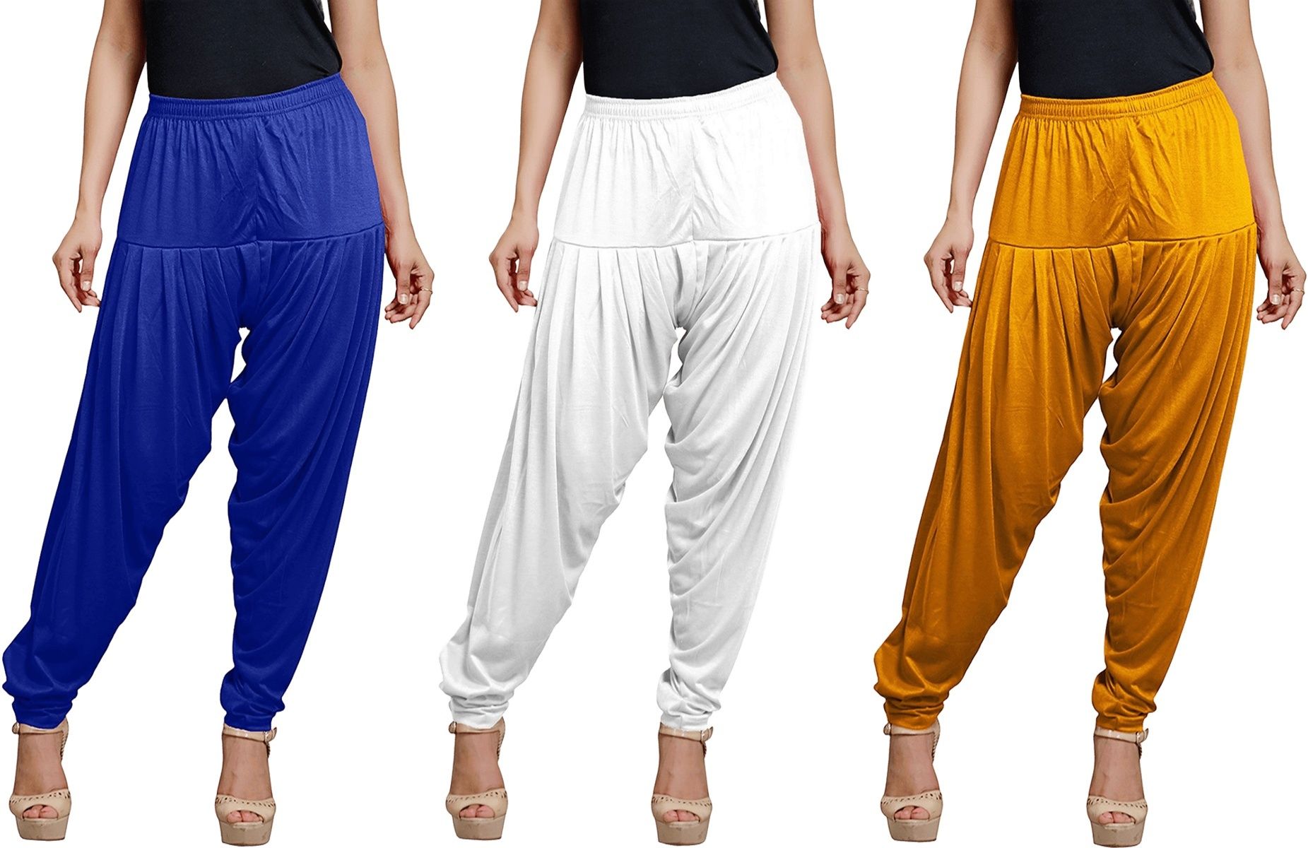 zyna Viscose Rayon Solid Patiala-picture-31