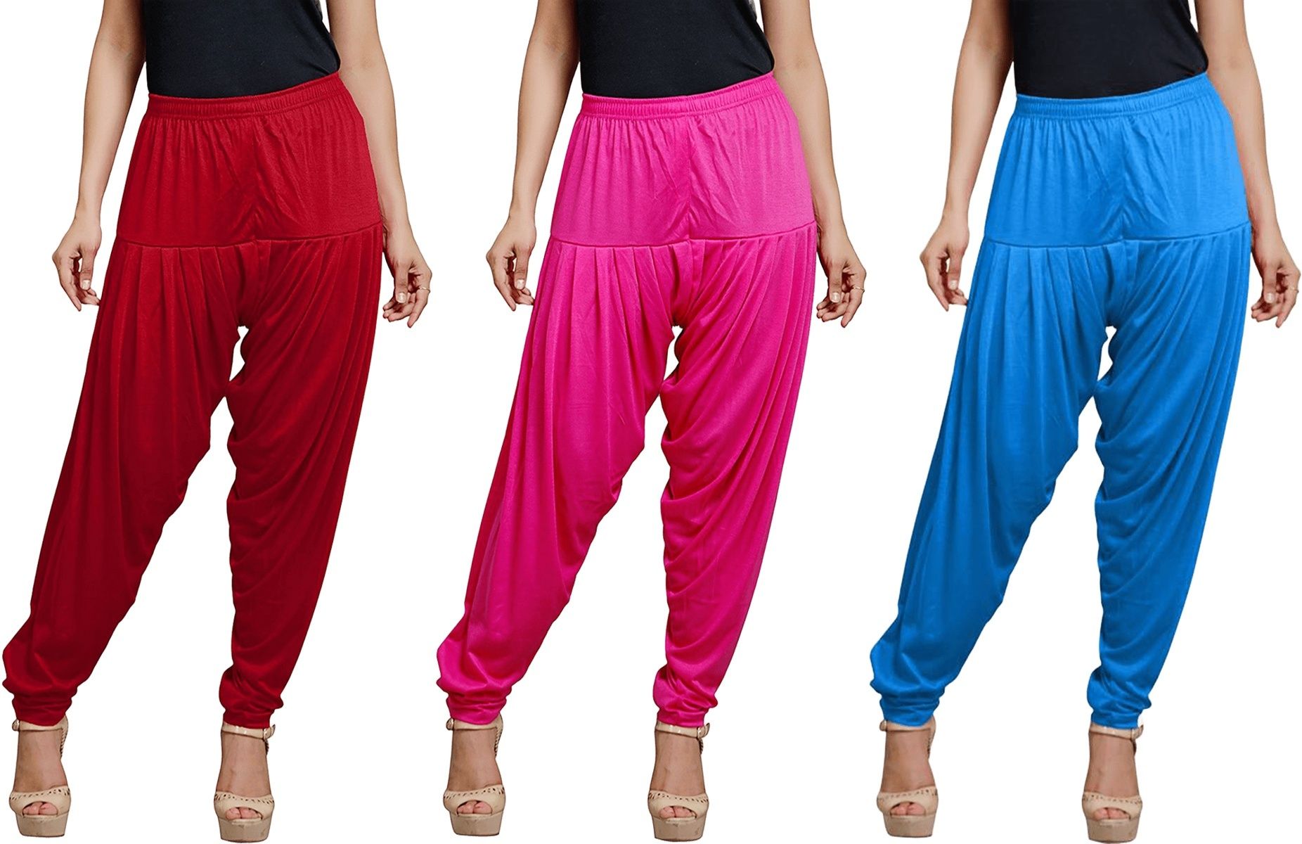 zyna Viscose Rayon Solid Patiala-picture-29