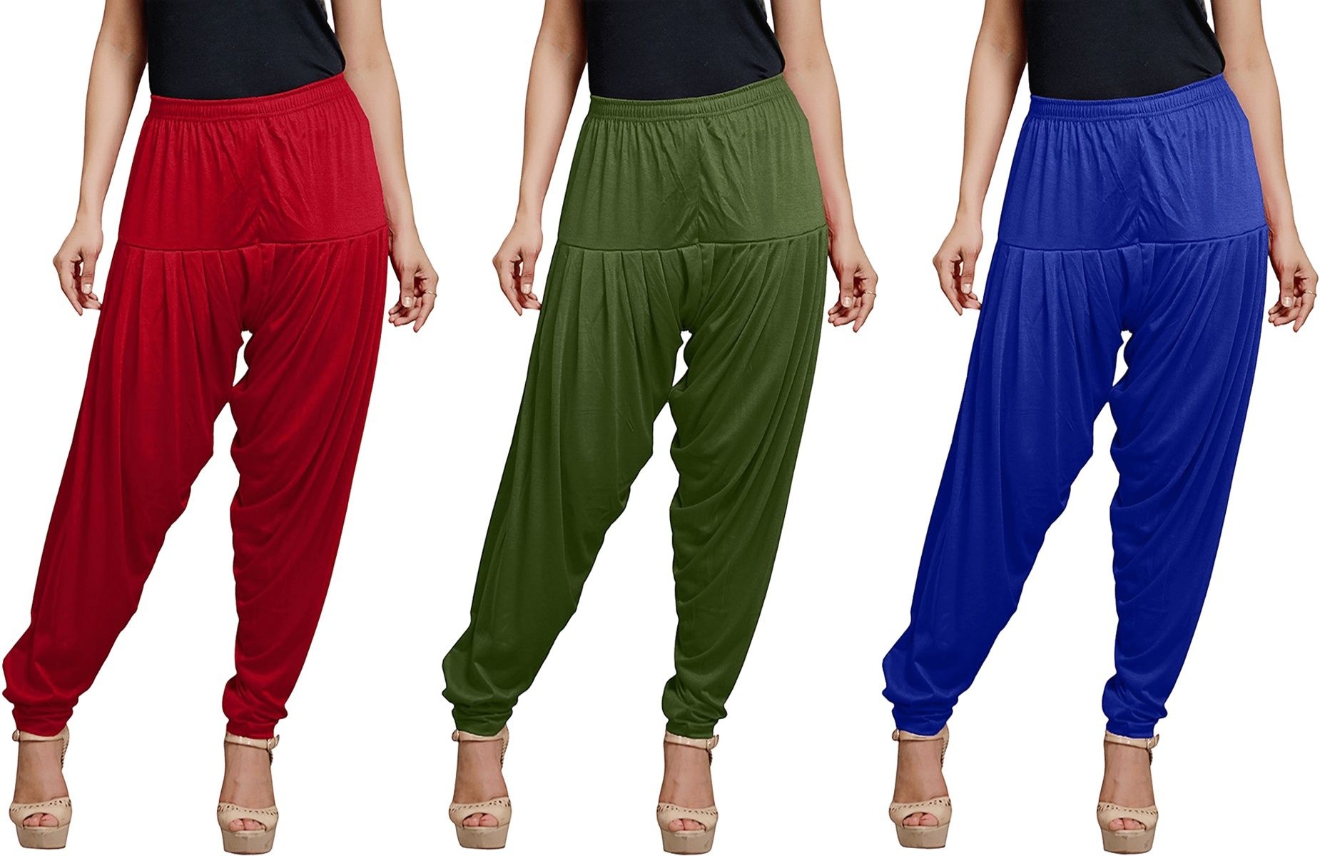 zyna Viscose Rayon Solid Patiala-picture-27