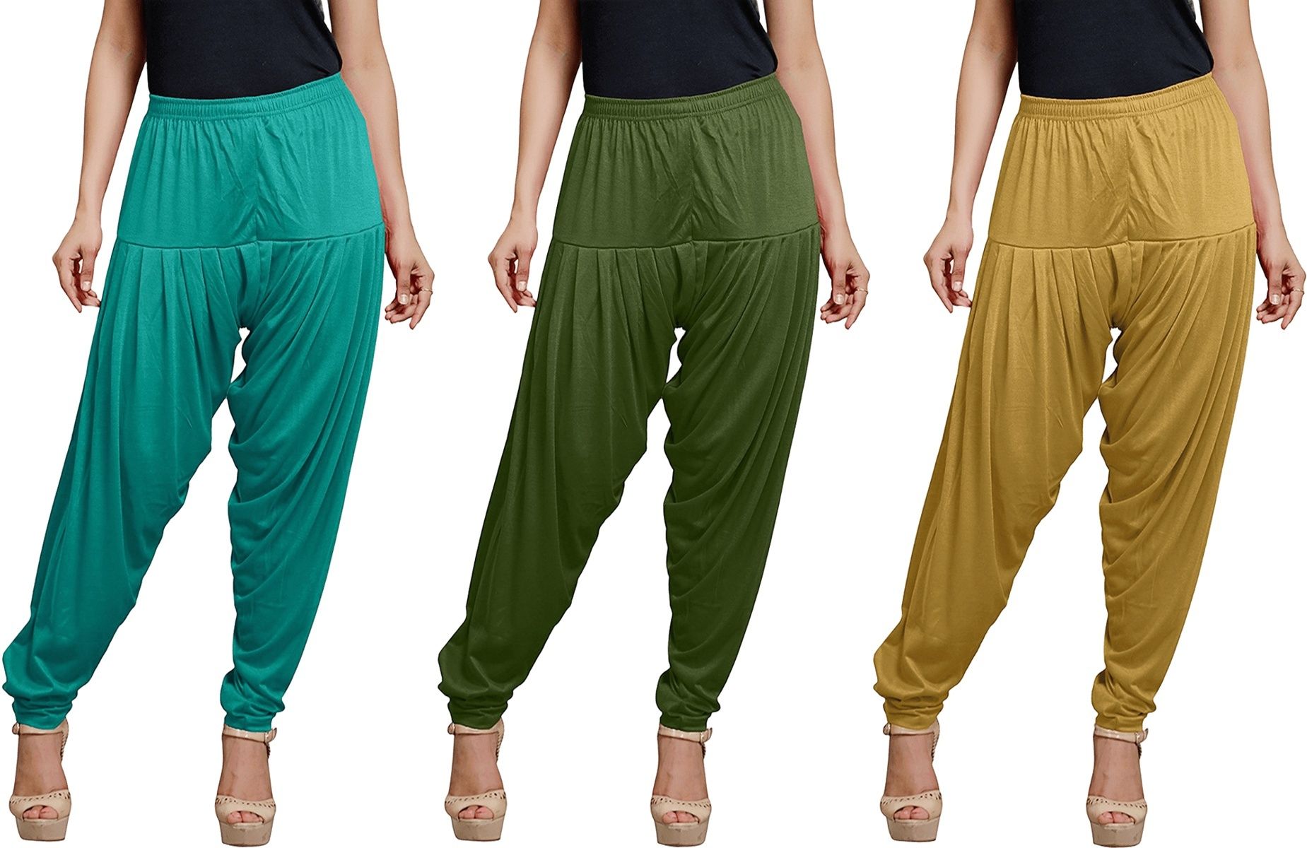 zyna Viscose Rayon Solid Patiala-picture-29