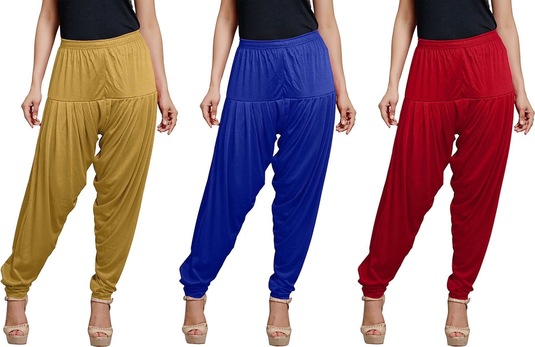 zyna Viscose Rayon Solid Patiala-picture-48