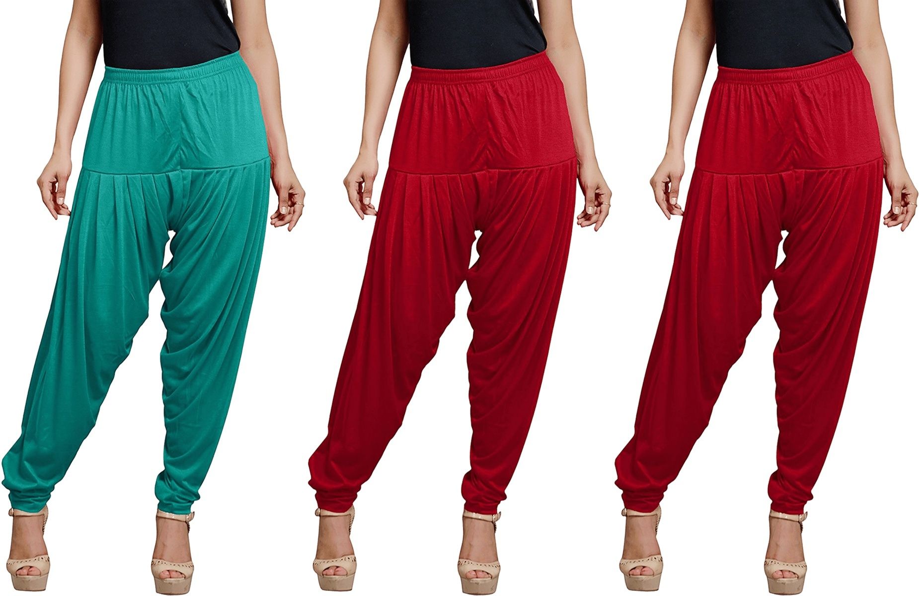 stylx Viscose Rayon Solid Patiala-picture-19