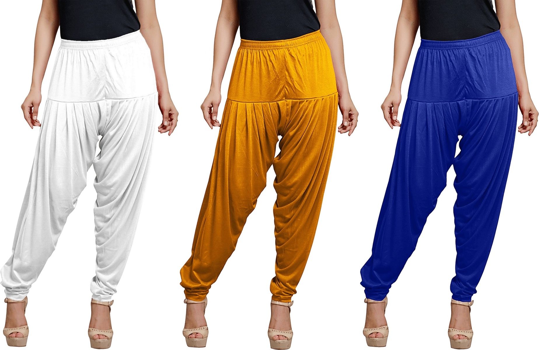 zyna Viscose Rayon Solid Patiala-picture-30