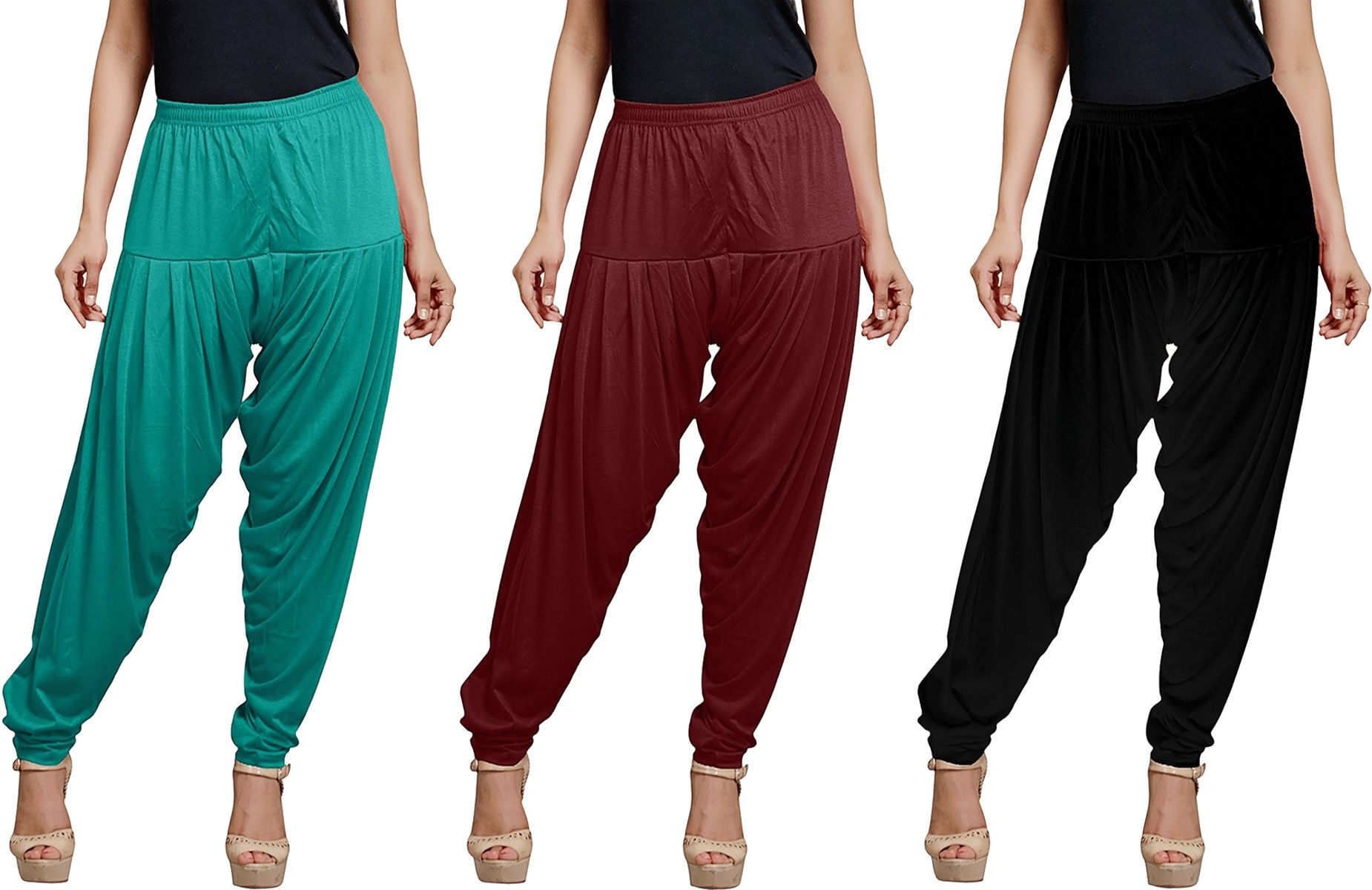 zyna Viscose Rayon Solid Patiala-picture-28