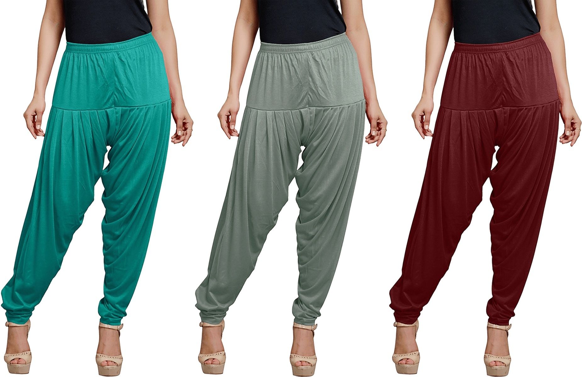 zyna Viscose Rayon Solid Patiala-picture-28