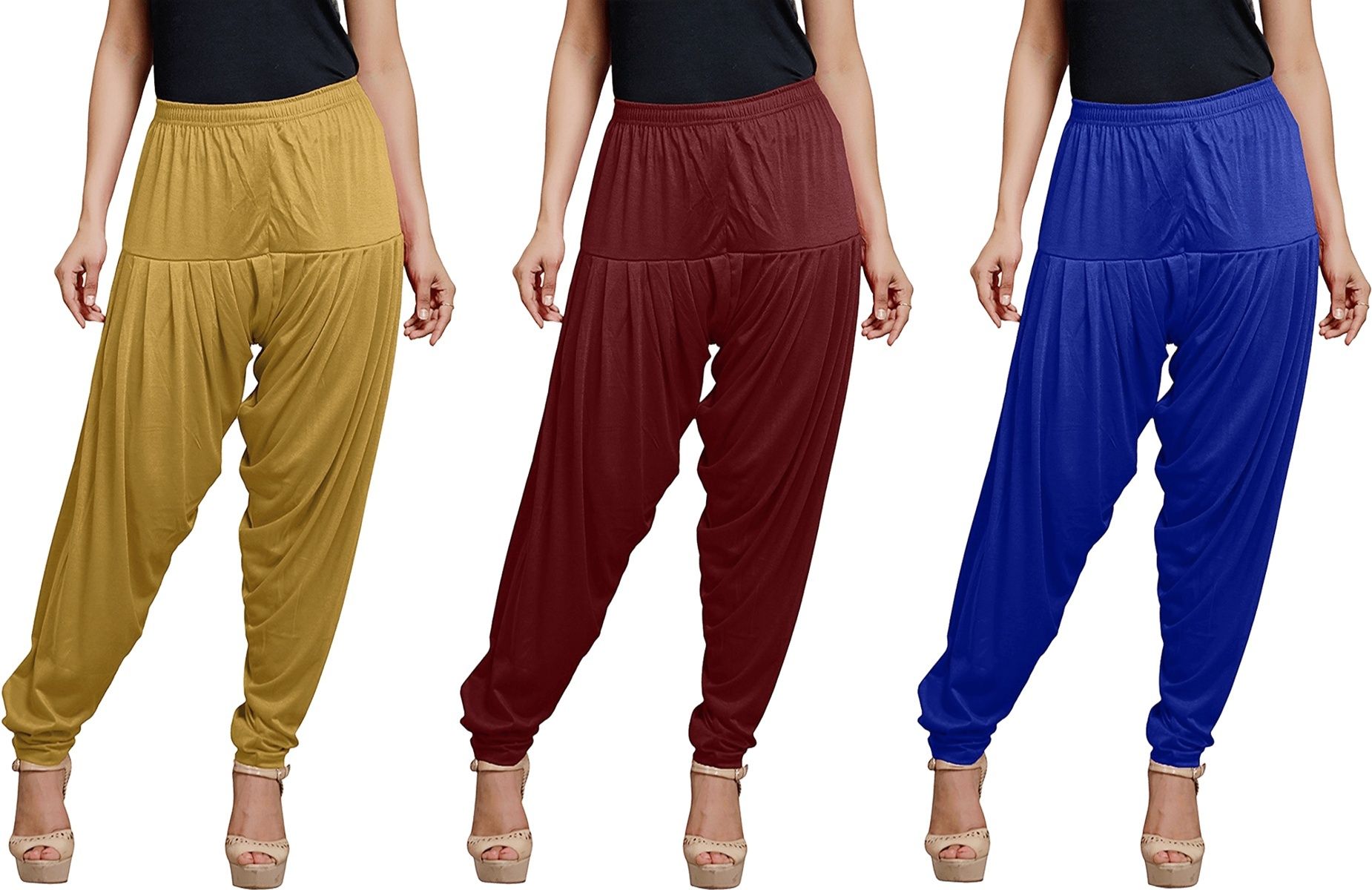 zyna Viscose Rayon Solid Patiala-picture-13