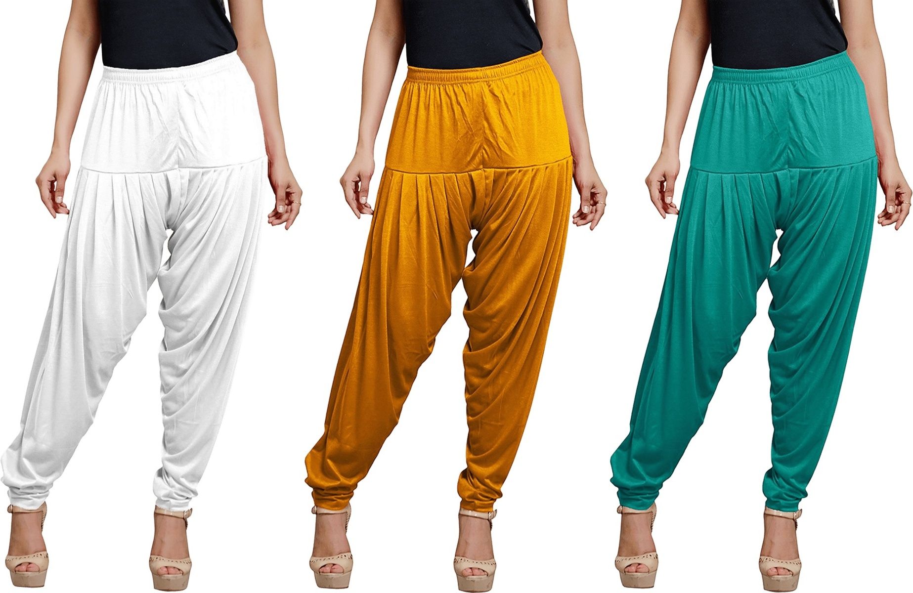 zyna Viscose Rayon Solid Patiala-picture-38