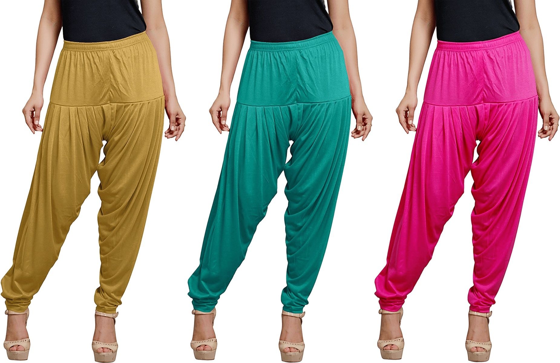 zyna Viscose Rayon Solid Patiala-picture-35