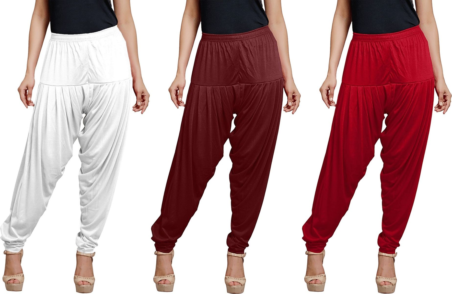zyna Viscose Rayon Solid Patiala-picture-41