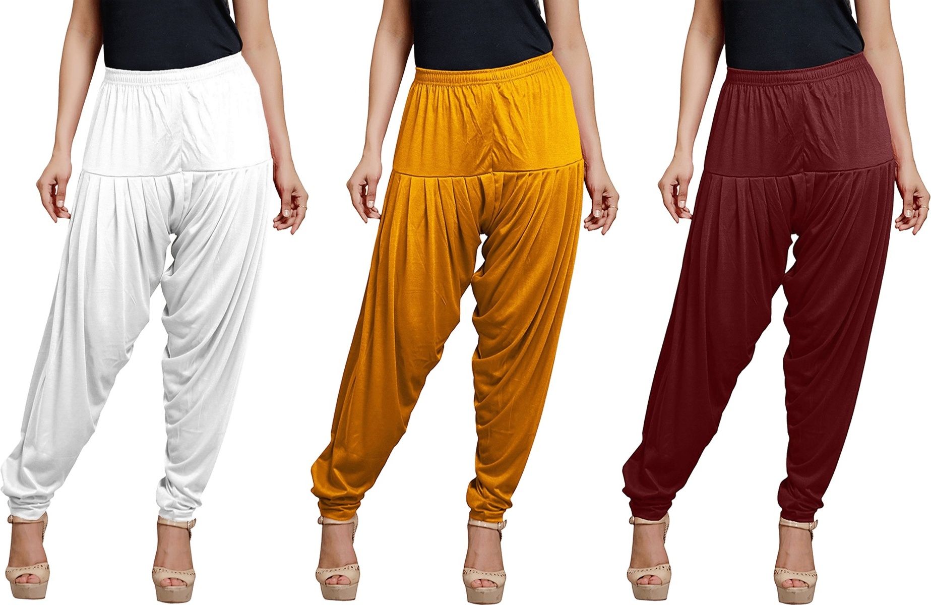 zyna Viscose Rayon Solid Patiala-picture-27