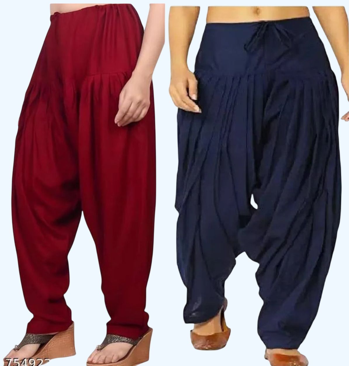 bapigarments Cotton Solid Patiala-picture-25