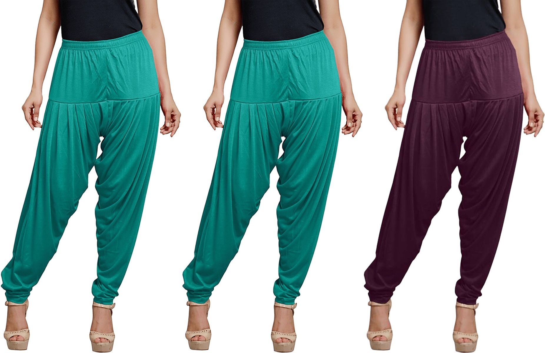 zyna Viscose Rayon Solid Patiala-picture-31