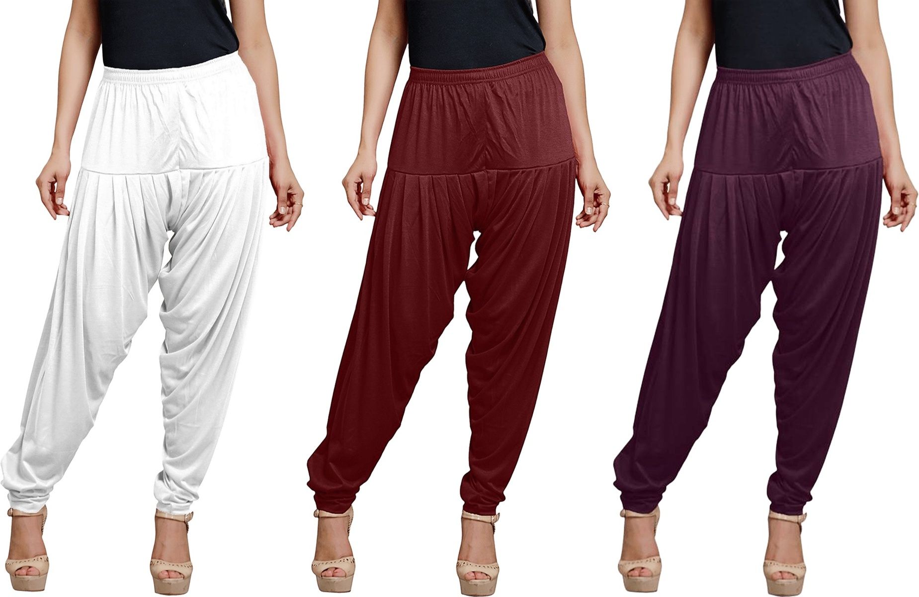 zyna Viscose Rayon Solid Patiala-picture-42