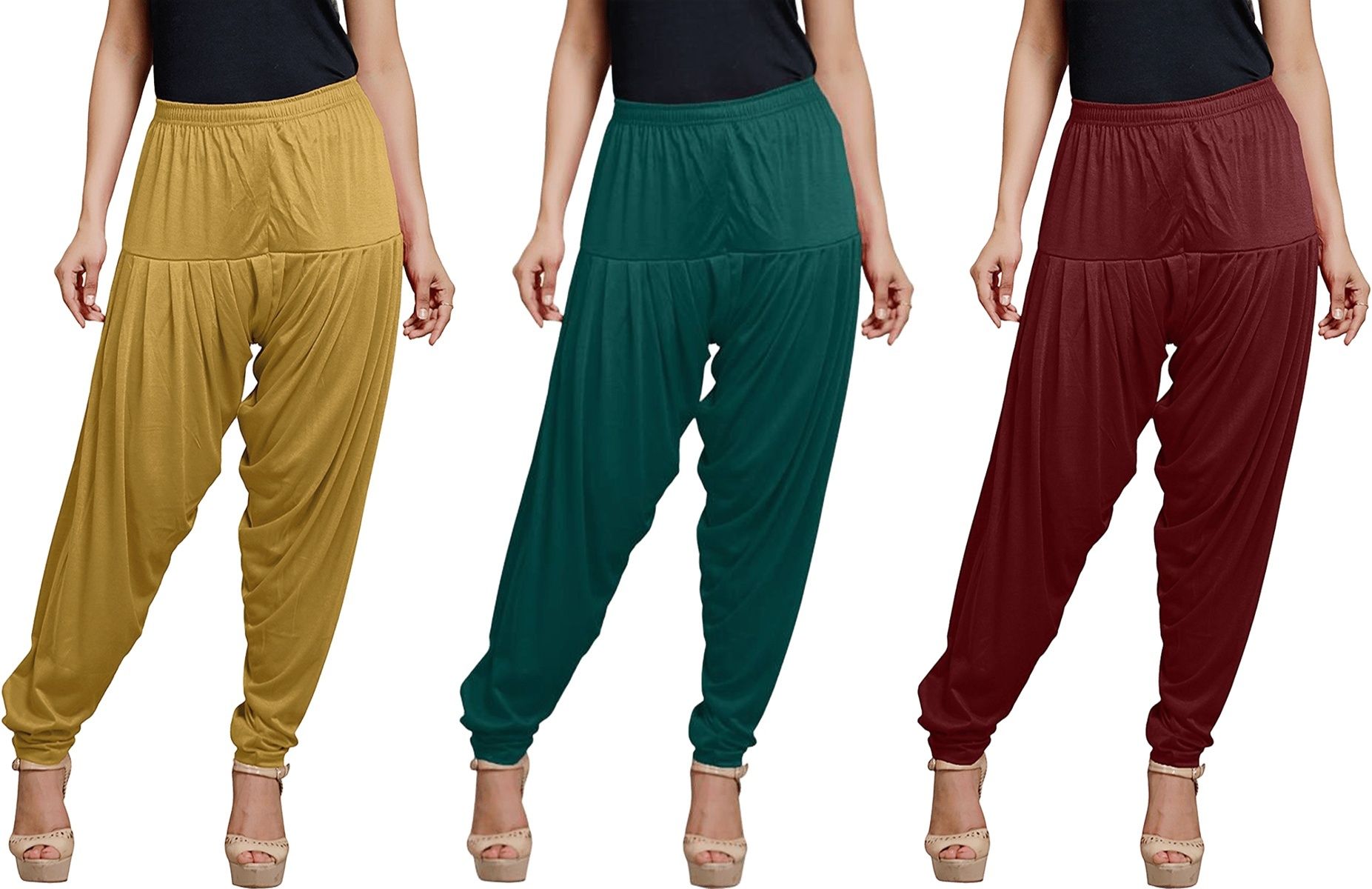 zyna Viscose Rayon Solid Patiala-picture-5