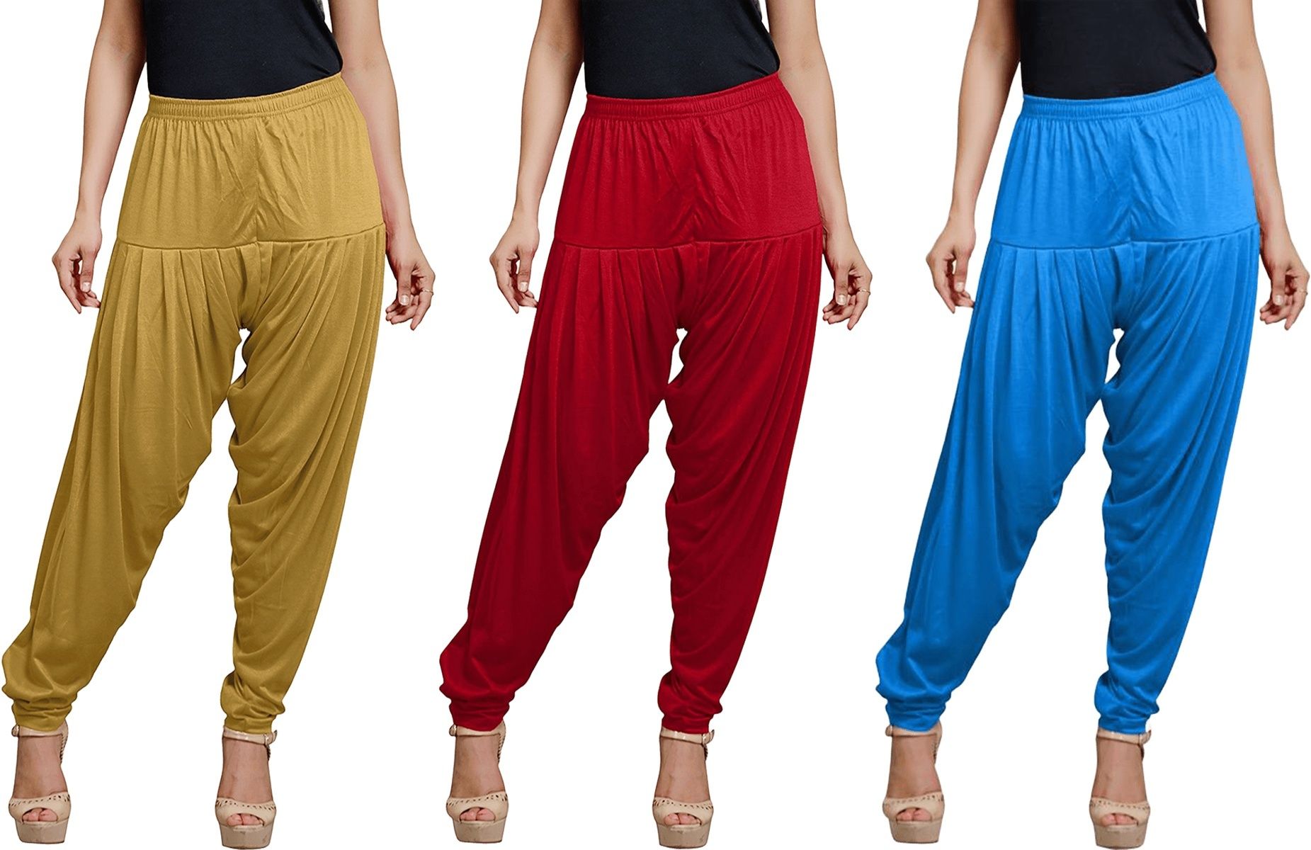 zyna Viscose Rayon Solid Patiala-picture-12
