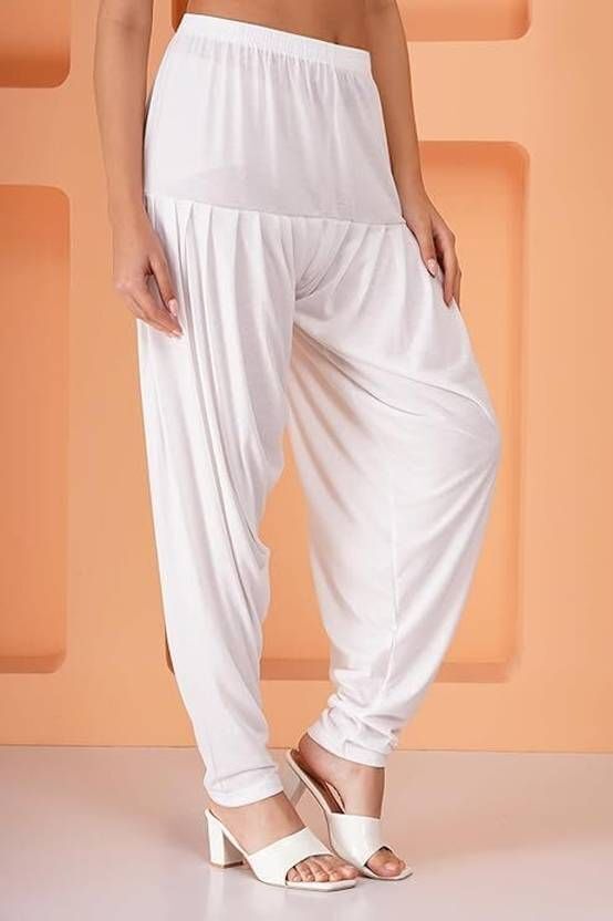 mk trendy fashions Viscose Rayon Solid Patiala-picture-17