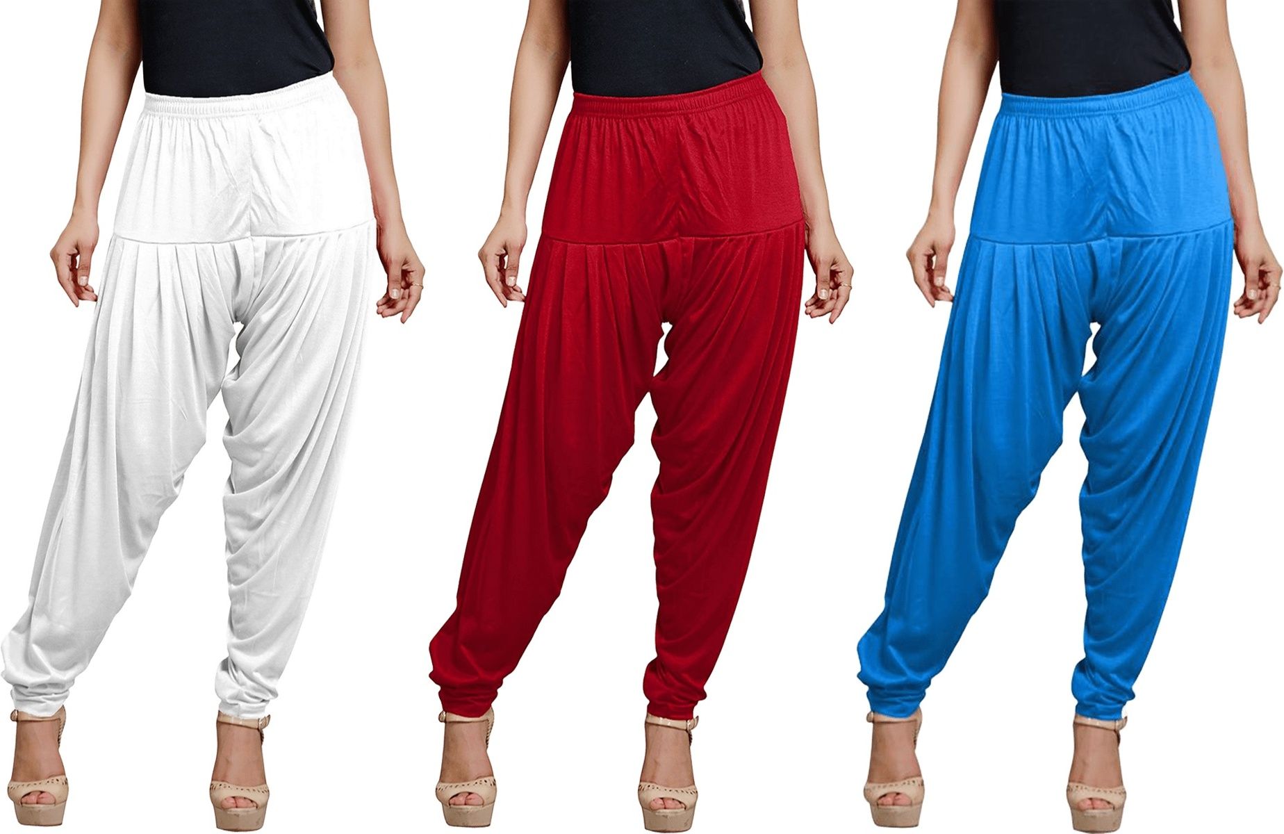 zyna Viscose Rayon Solid Patiala-picture-37
