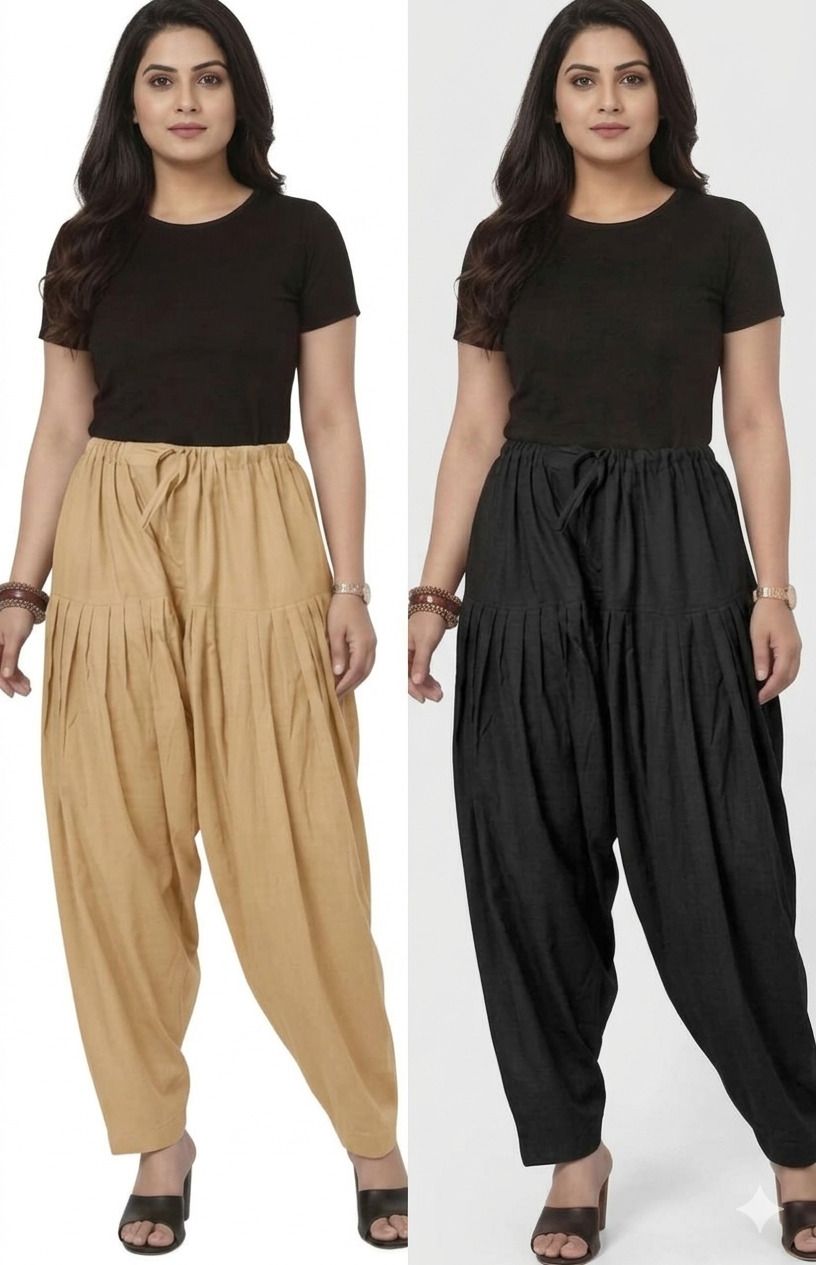 mitulgarments Cotton Solid Patiala-picture-28