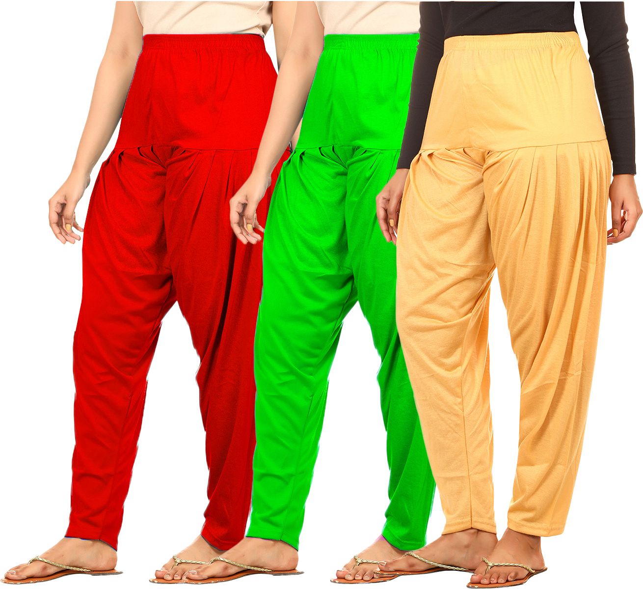 ignish Viscose Rayon Solid Patiala-picture-25
