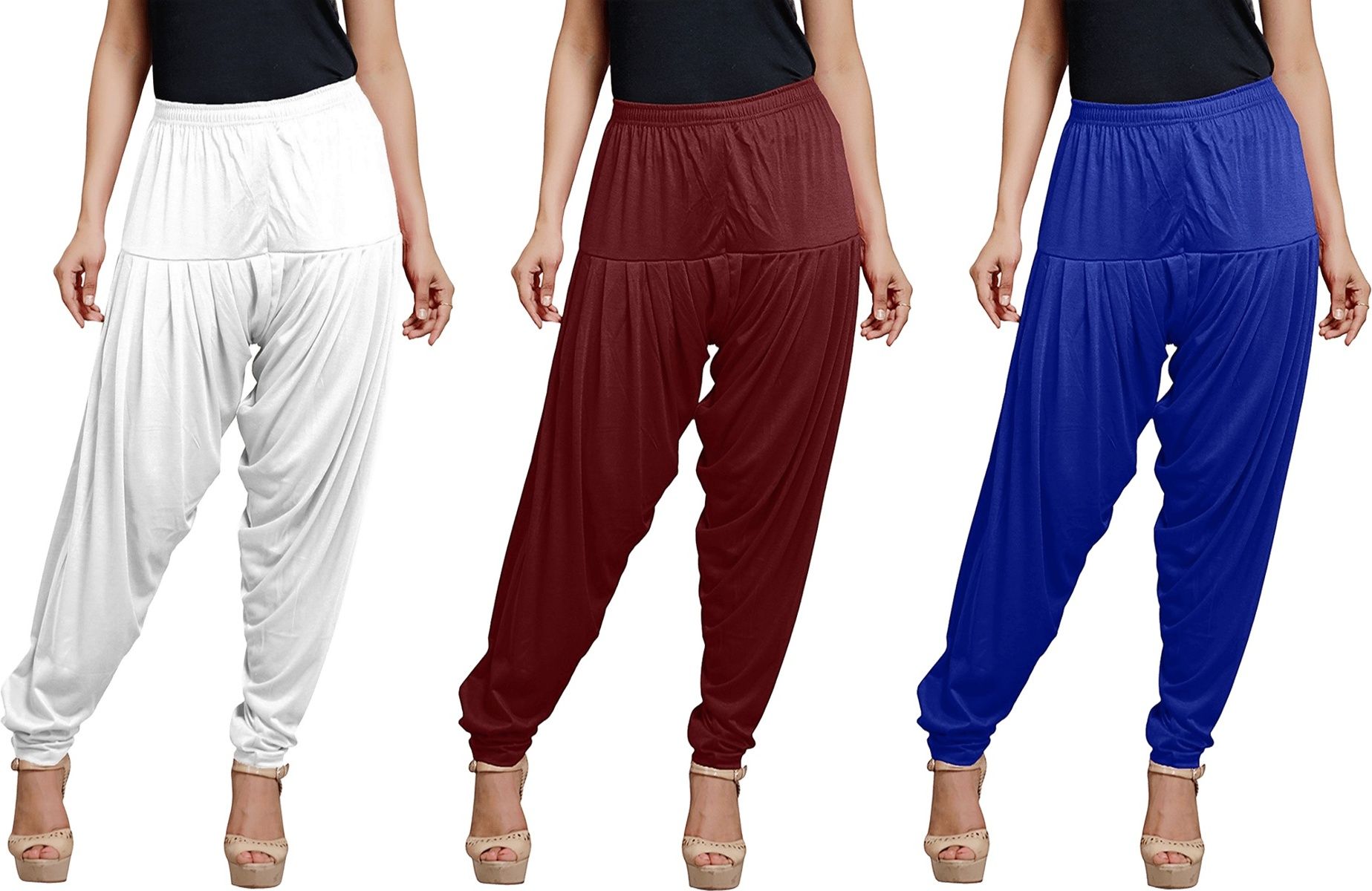 zyna Viscose Rayon Solid Patiala-picture-15