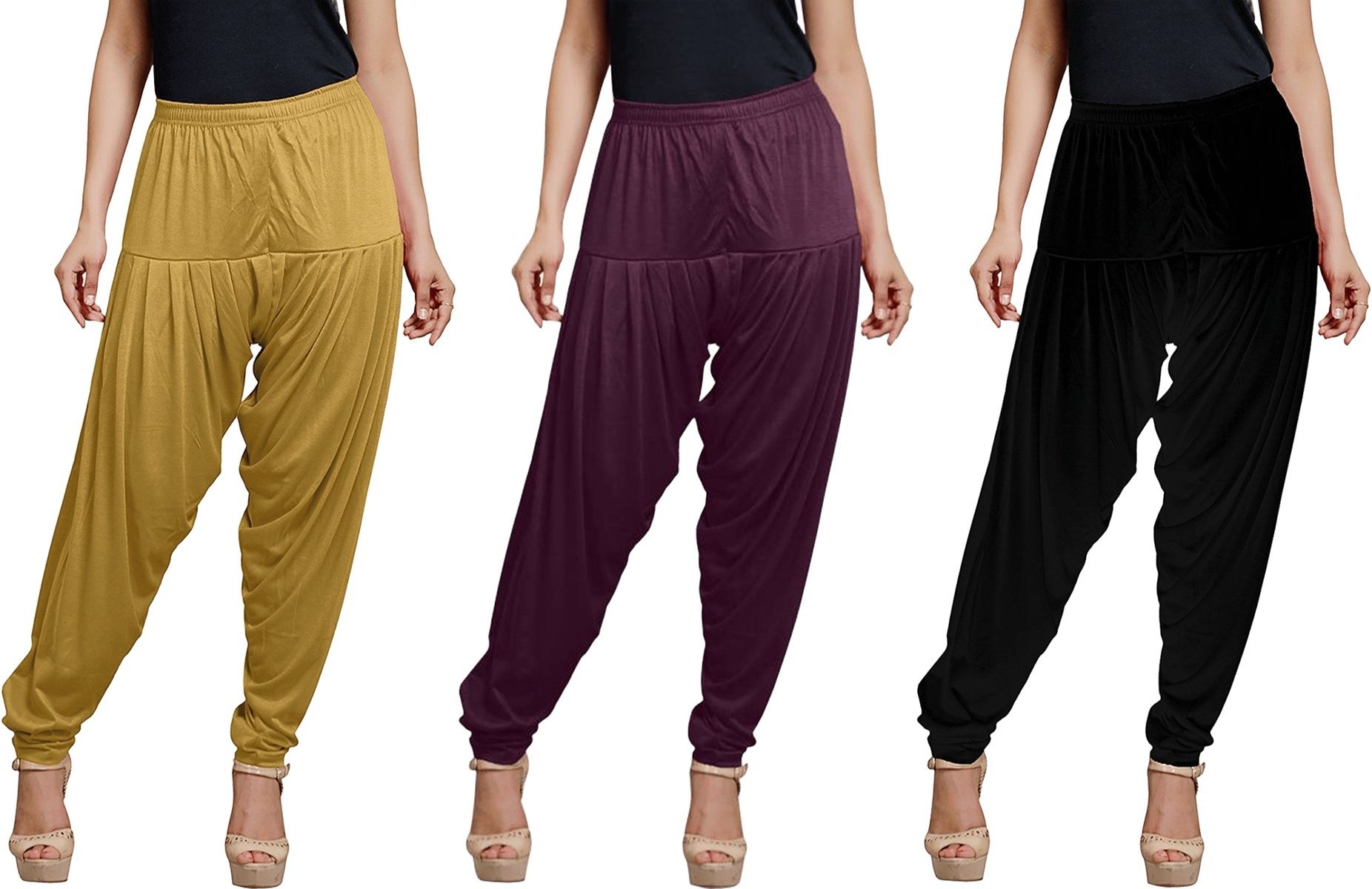 zyna Viscose Rayon Solid Patiala-picture-26