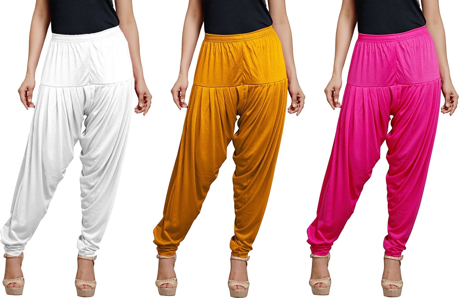 zyna Viscose Rayon Solid Patiala-picture-14