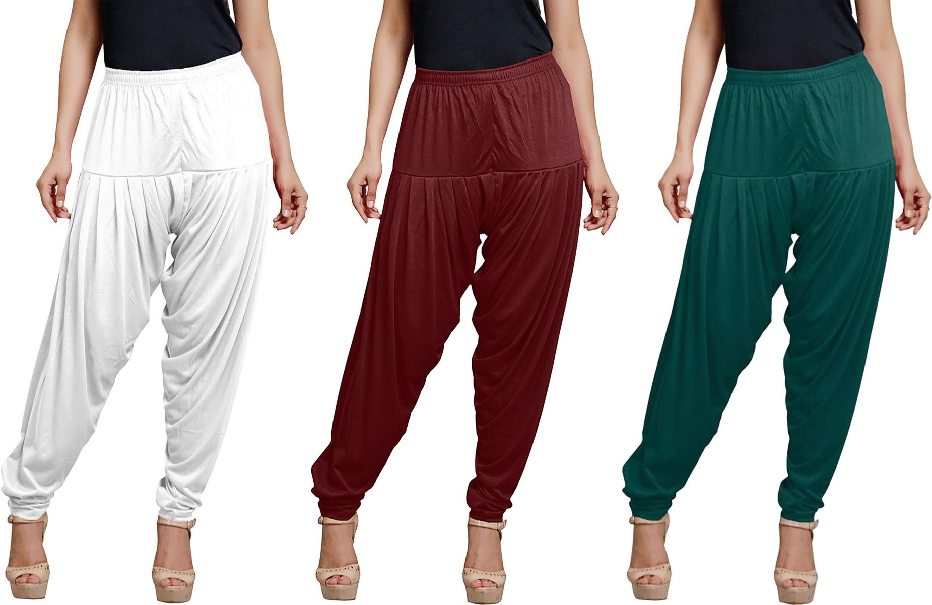 zyna Viscose Rayon Solid Patiala-picture-41
