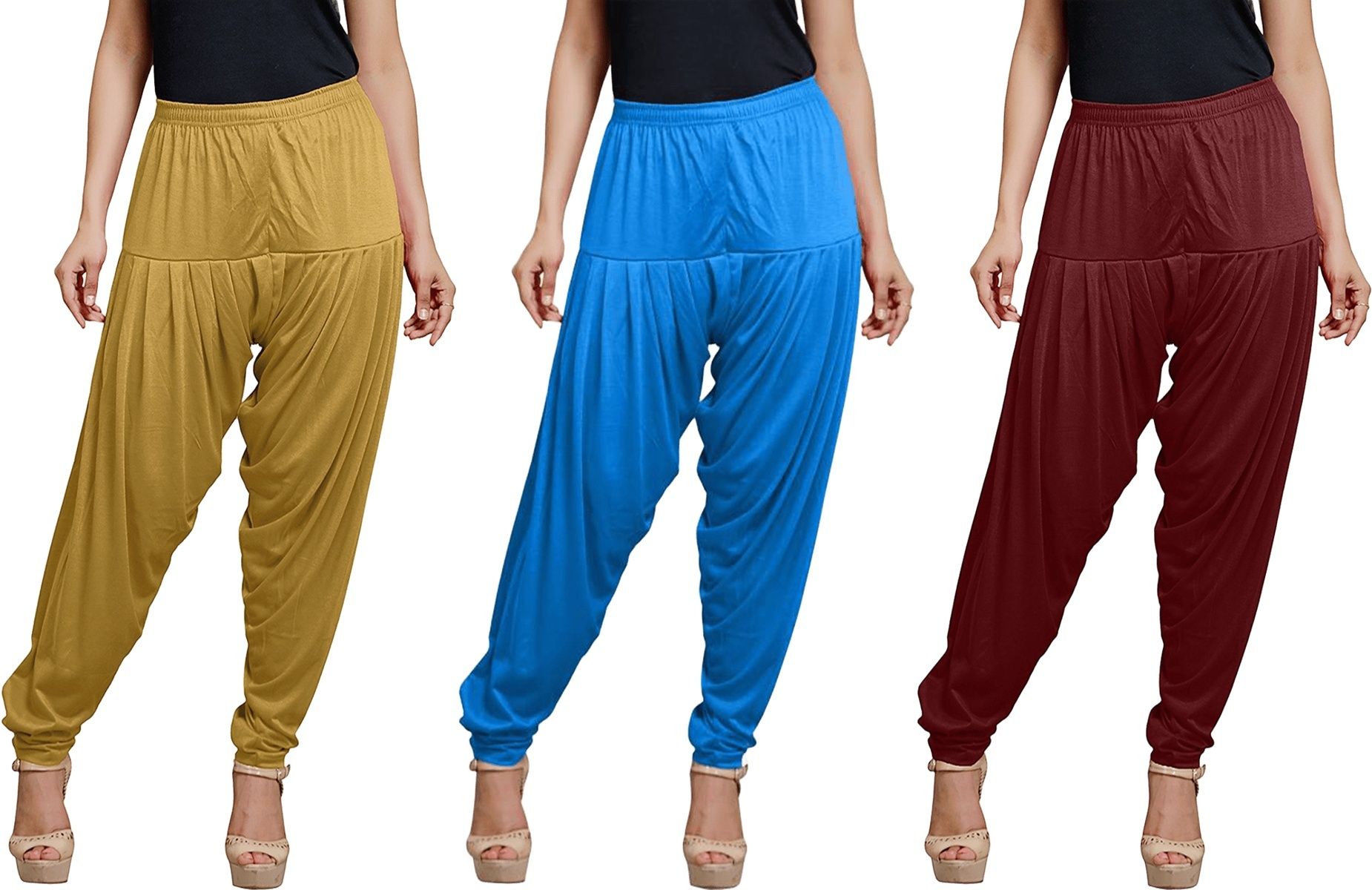 zyna Viscose Rayon Solid Patiala-picture-25