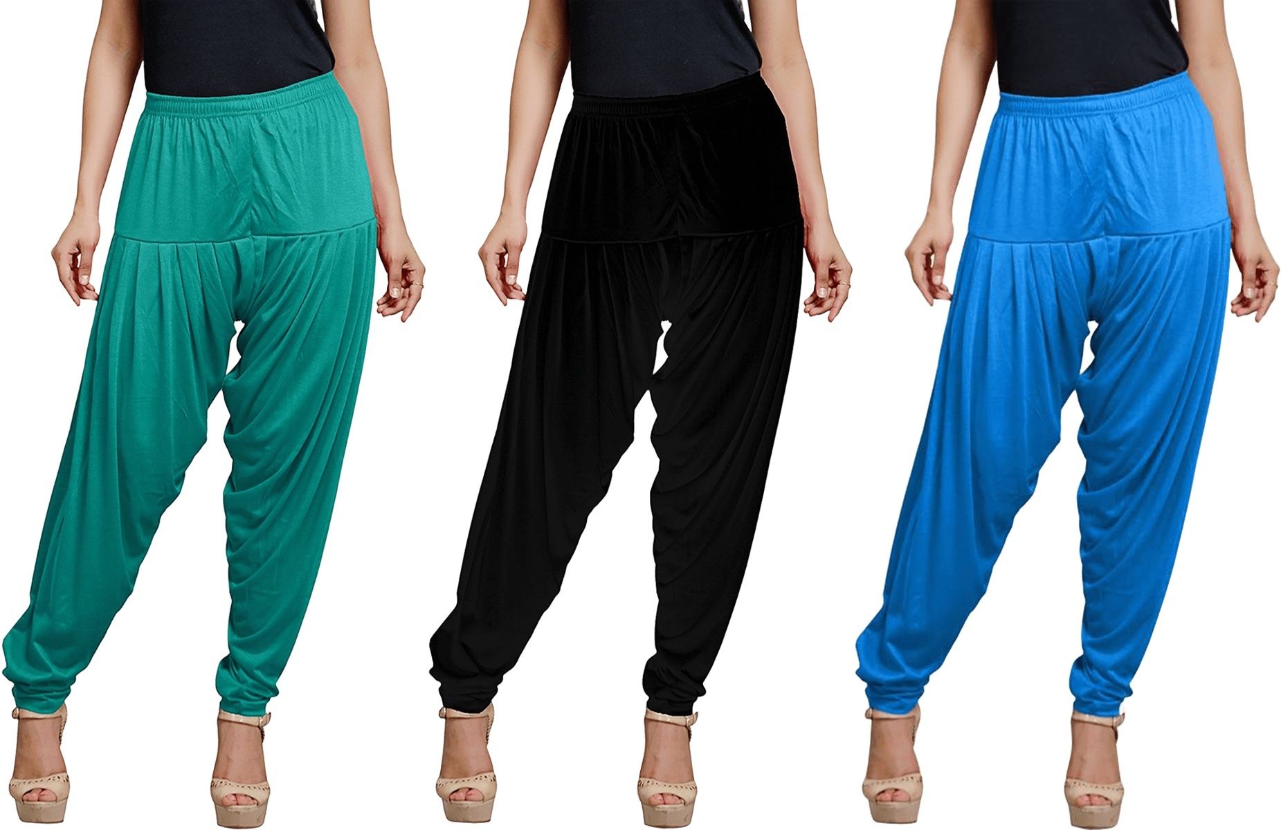 zyna Viscose Rayon Solid Patiala-picture-7