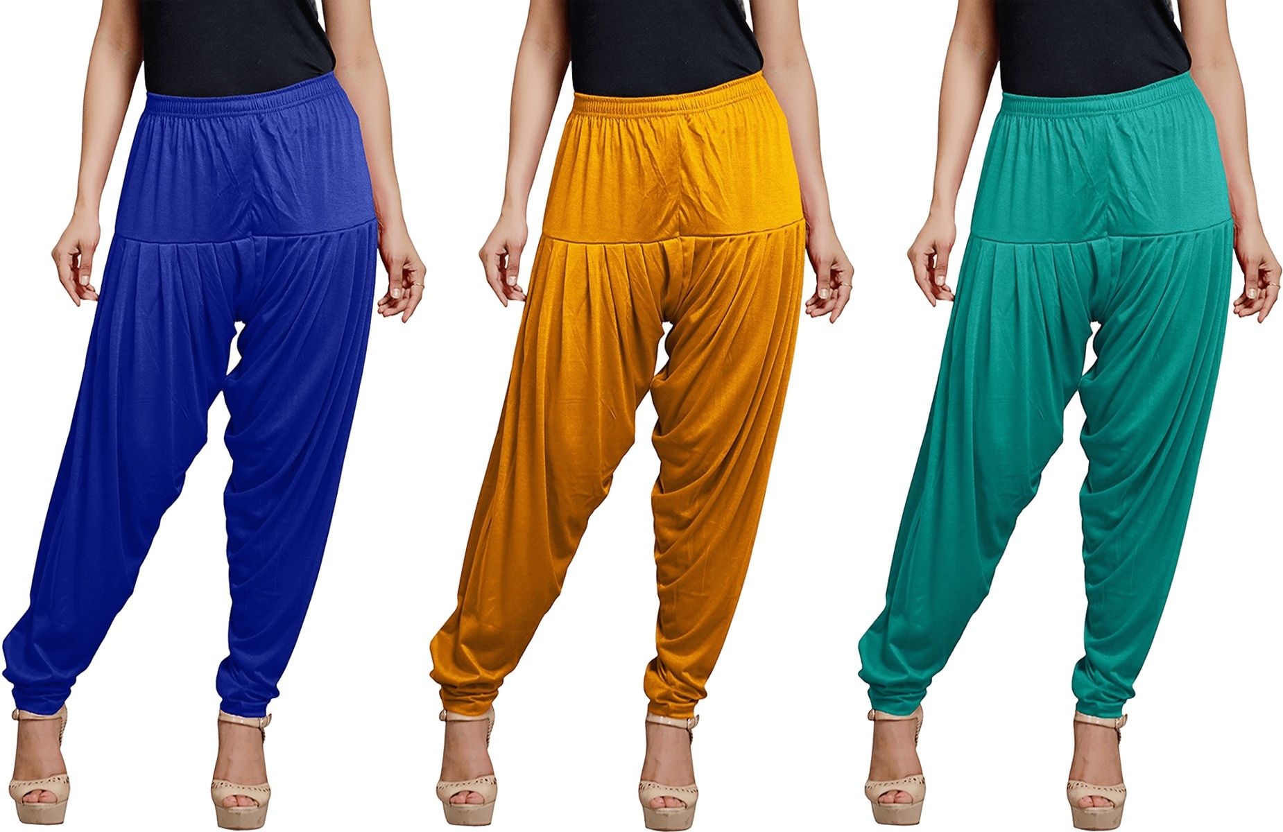 zyna Viscose Rayon Solid Patiala-picture-40