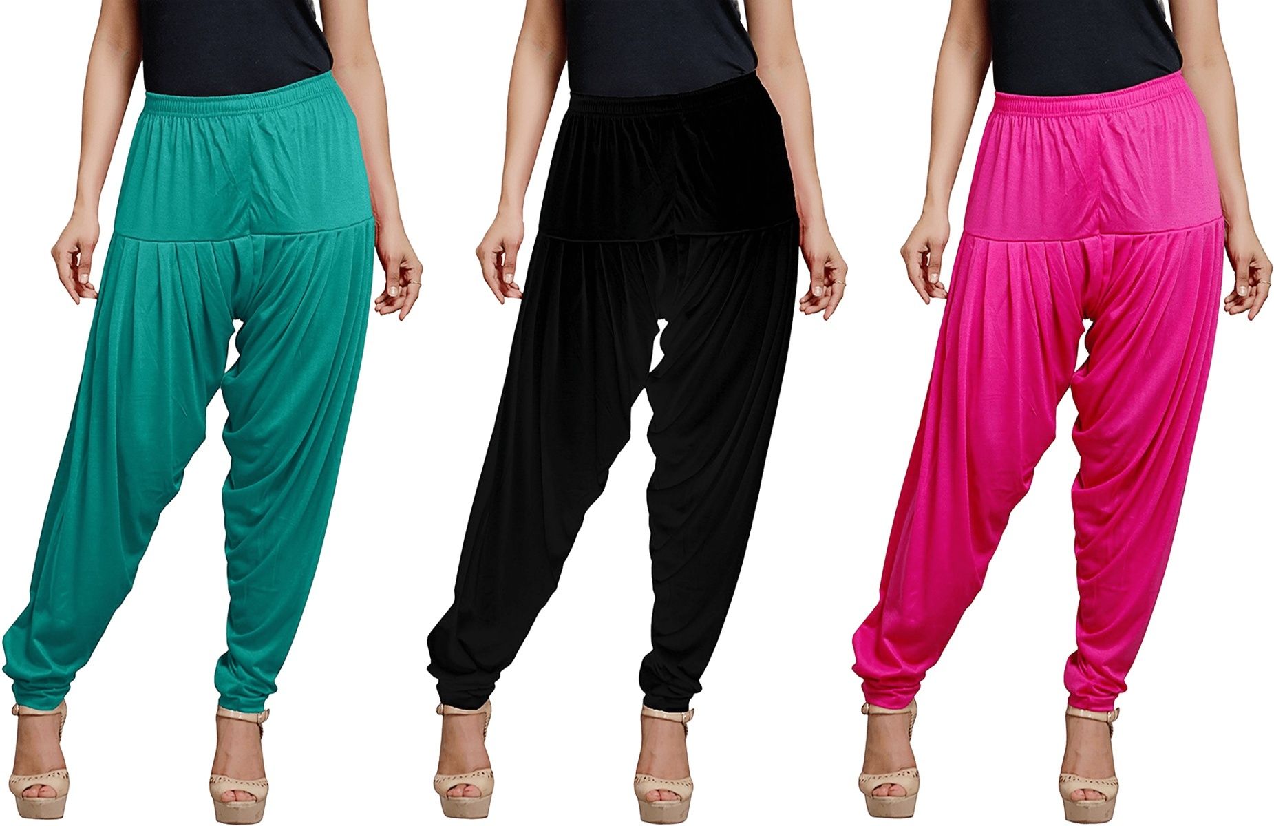 zyna Viscose Rayon Solid Patiala-picture-6