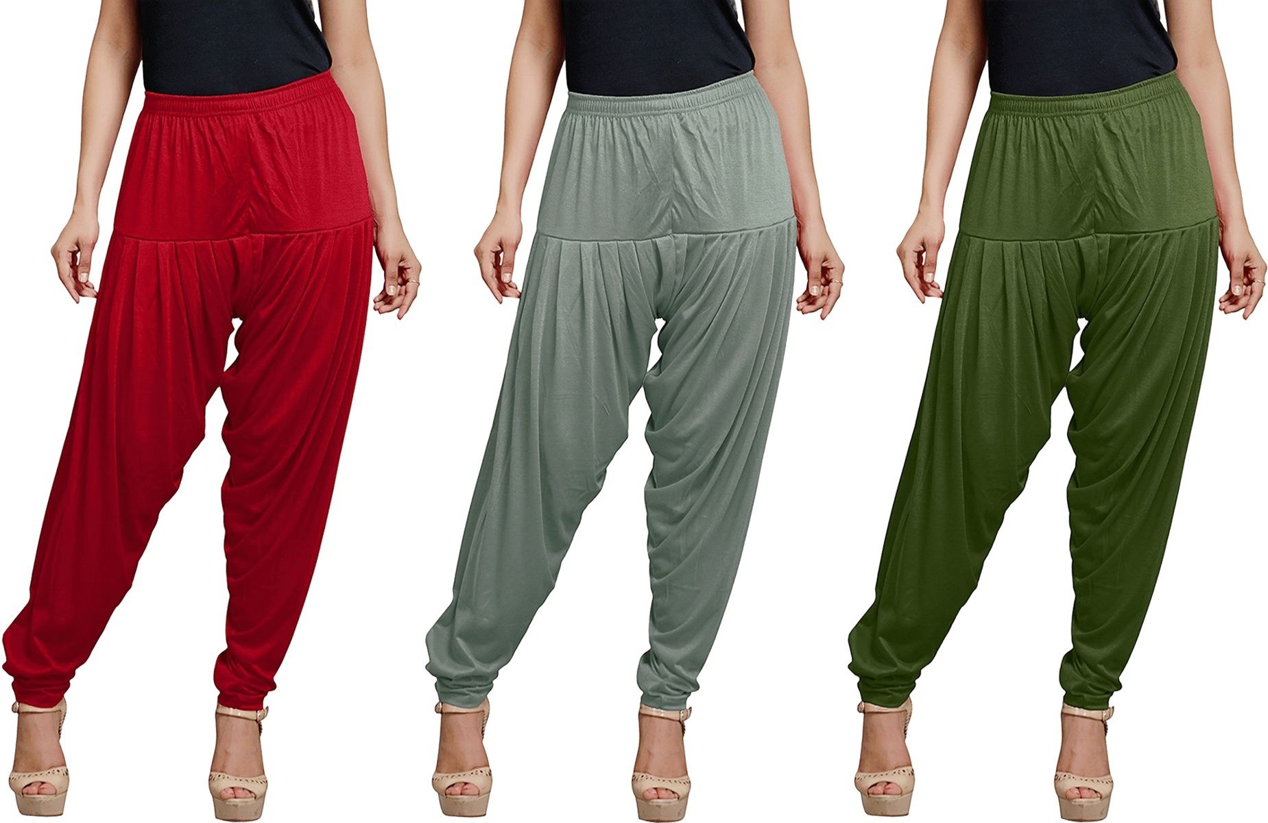 zyna Viscose Rayon Solid Patiala-picture-10