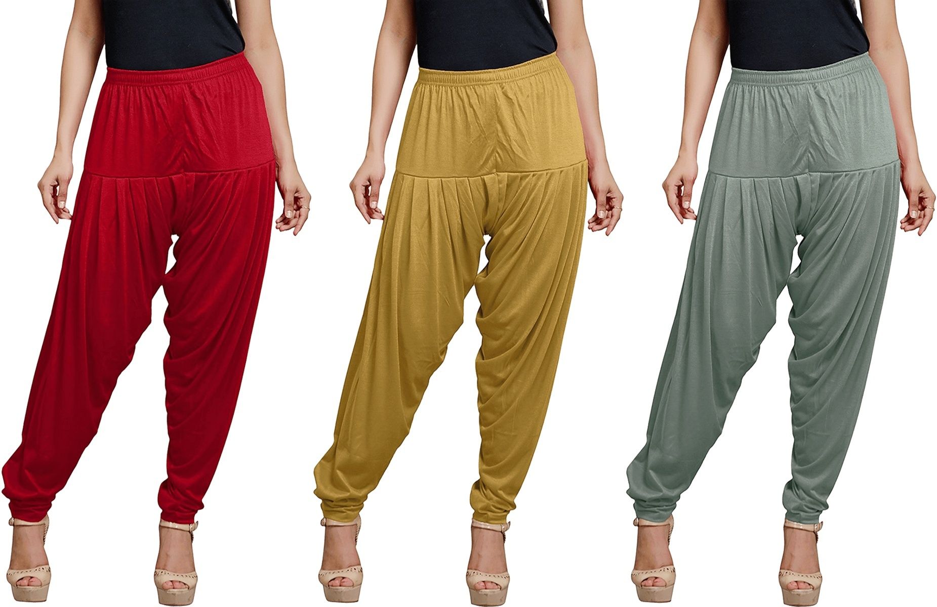 zyna Viscose Rayon Solid Patiala-picture-36