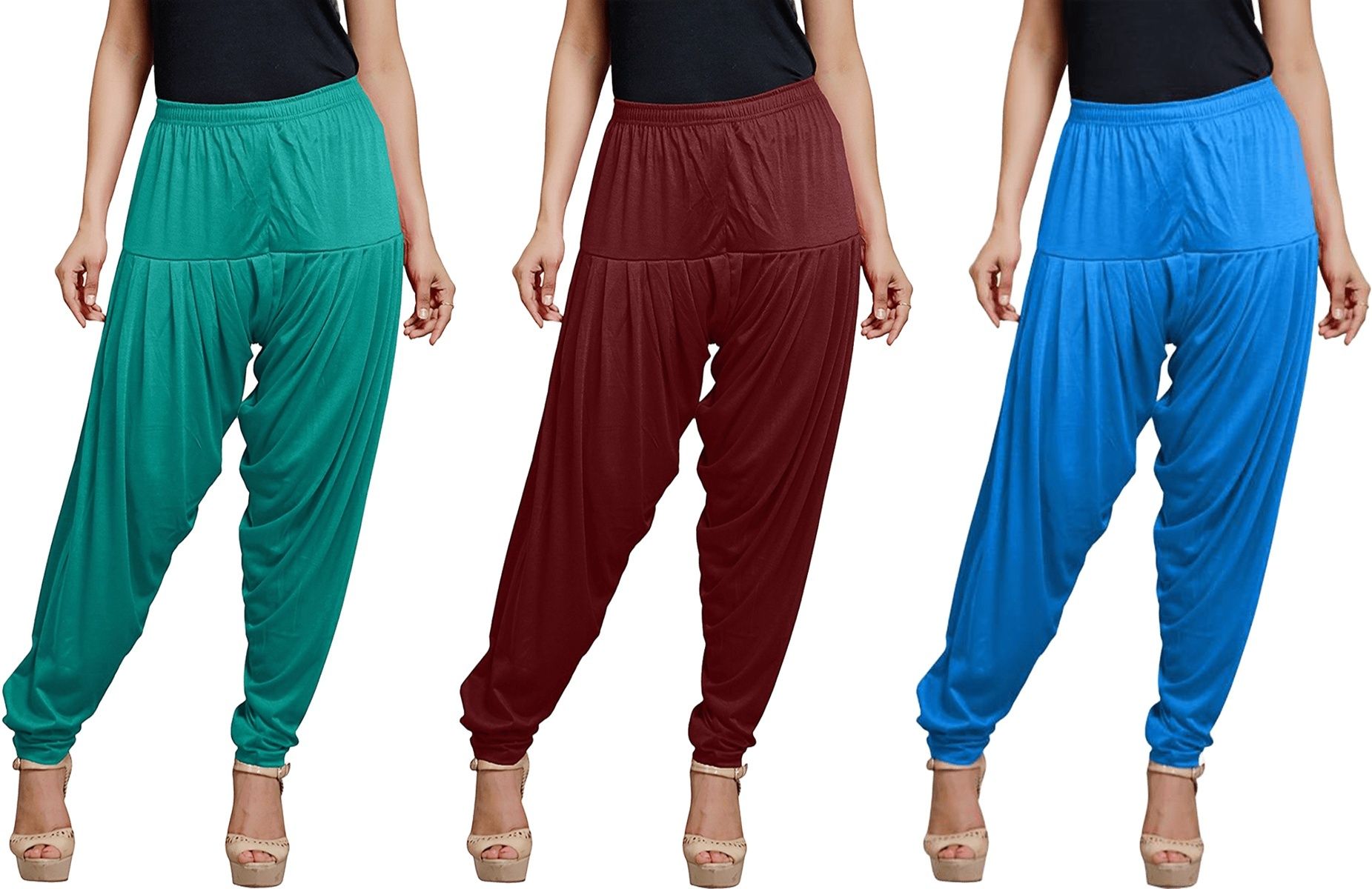 zyna Viscose Rayon Solid Patiala-picture-20