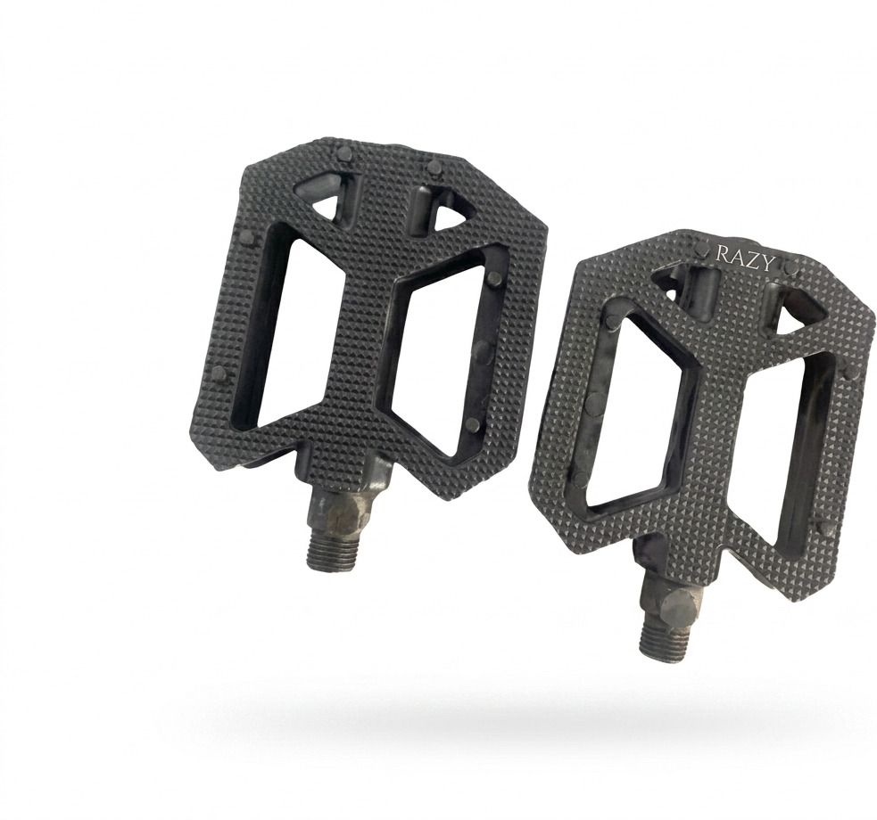 razy Premium Black Anti-Slip Cycle Pedals (1 Pair) Pedal-picture-13