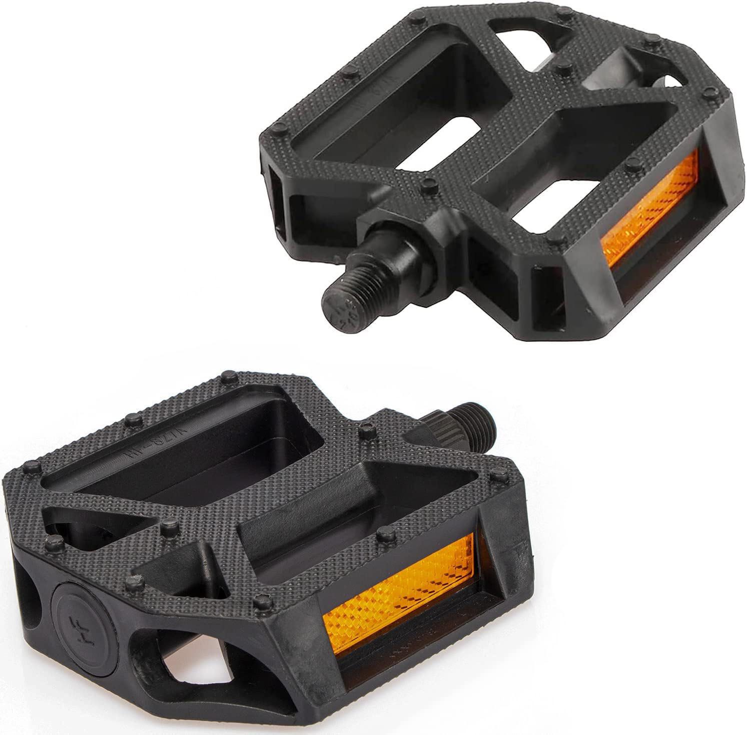 Cycle Pedal Set MTB Mountain Bikes Free Size Ex. Heavy Duty (Black) Pedal