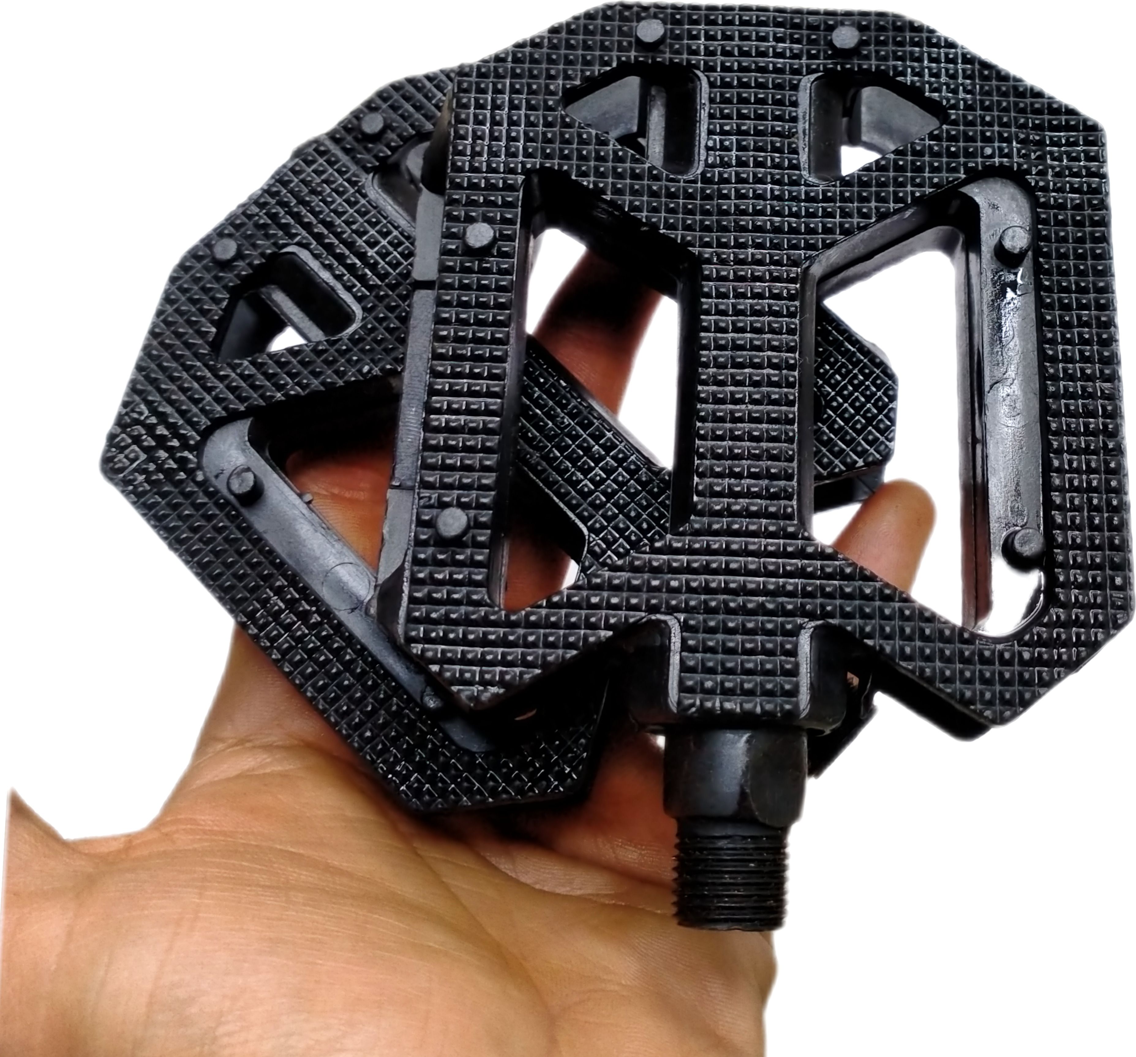 Durable Black Pedal Pair for 24T,26T.29T Cycles L & R Labeled Spindles Pedal