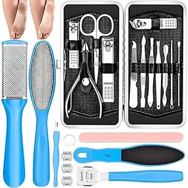 MENICURE SET WITH PEDICURE KIT SET OF 24PC-image-39