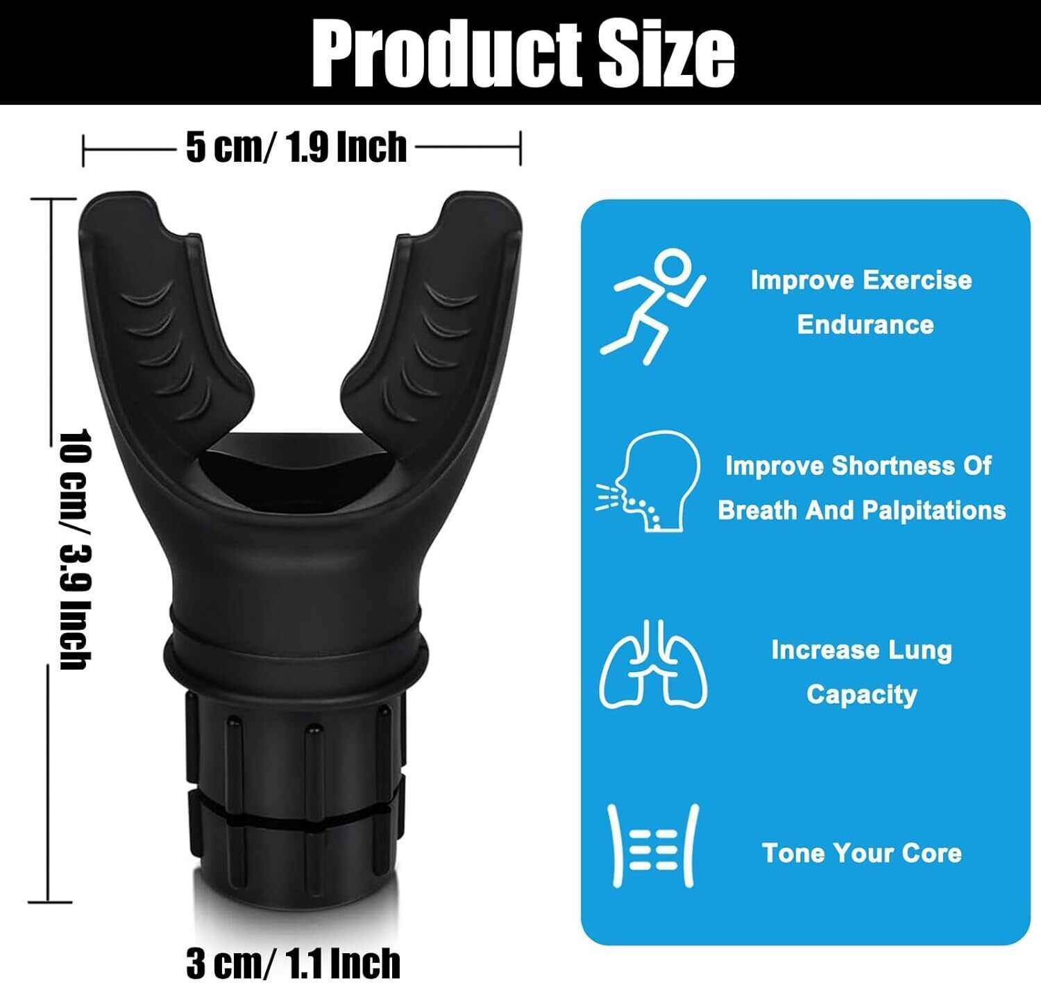 14 fab Breathing Exercise Device Abdominal Breathing Exercise Trainer Mouthpiece P18 Enhanced Respiratory Health,Lung Strengthening,Sports Performance-picture-16
