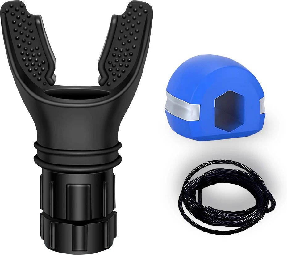 Breathing Trainer With Jaw Trainer Enhance Lung Capacity Fitness Breathing Trainer